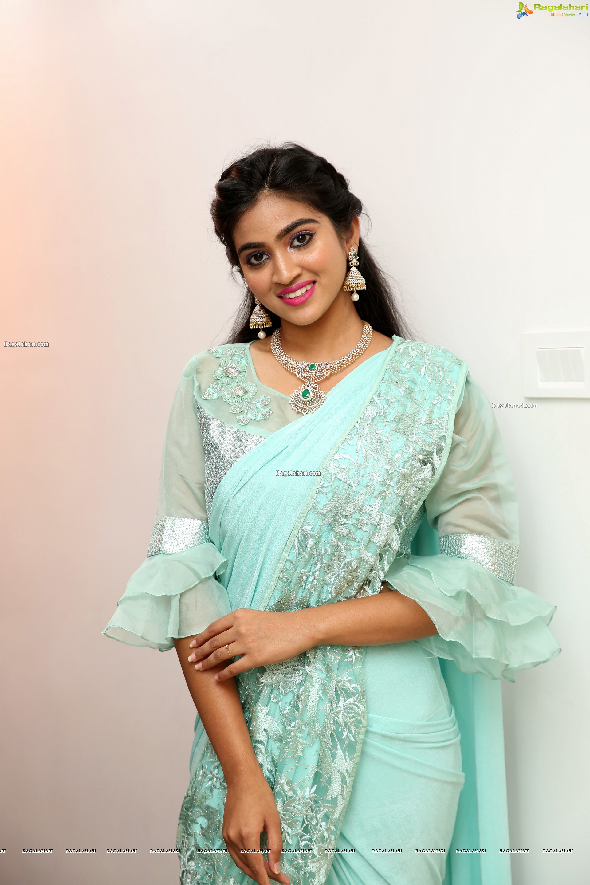 Vakshika Latha at Sri Krishna Silks Special Wedding Collection Launch, HD Gallery