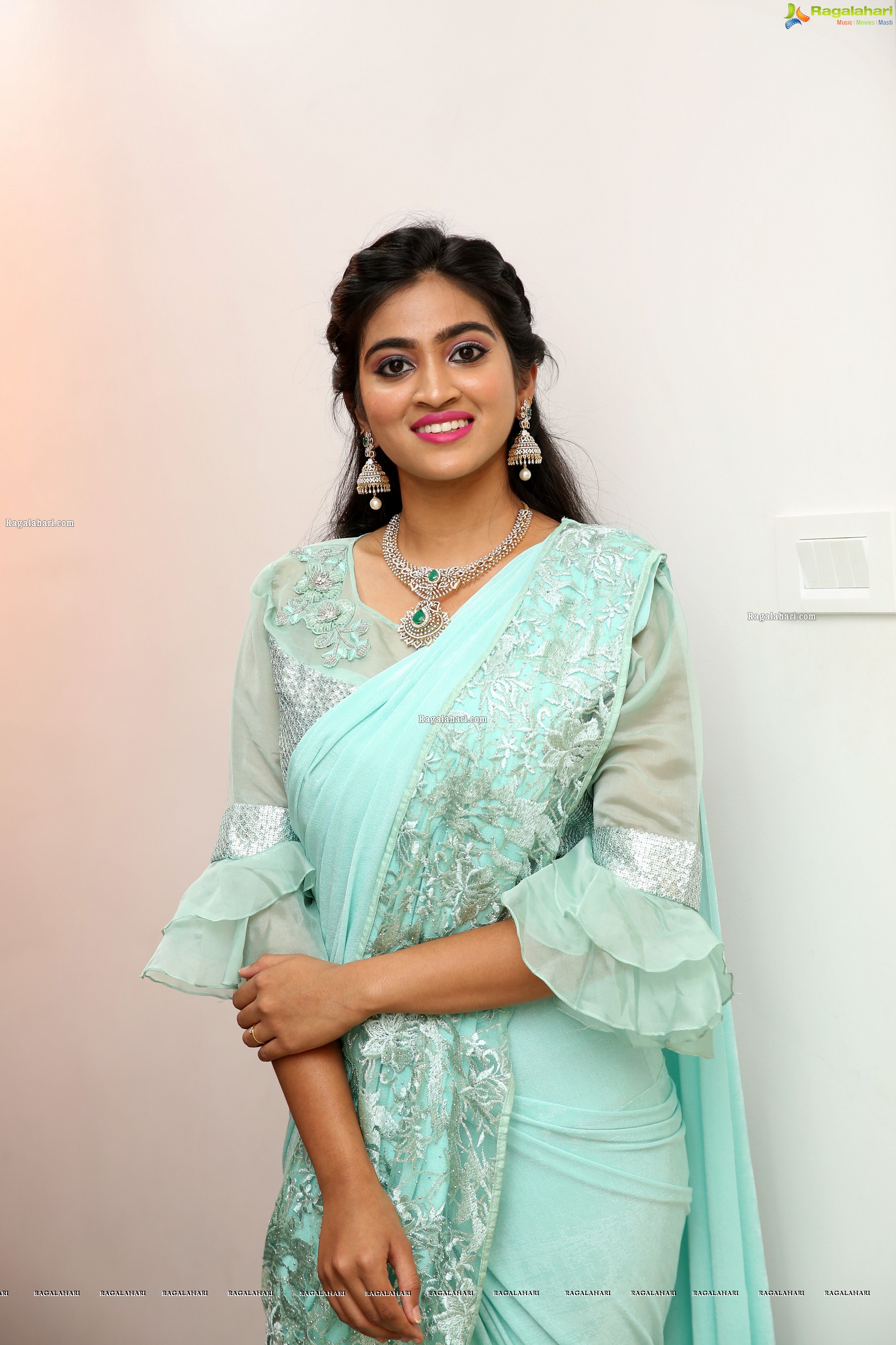 Vakshika Latha at Sri Krishna Silks Special Wedding Collection Launch, HD Gallery