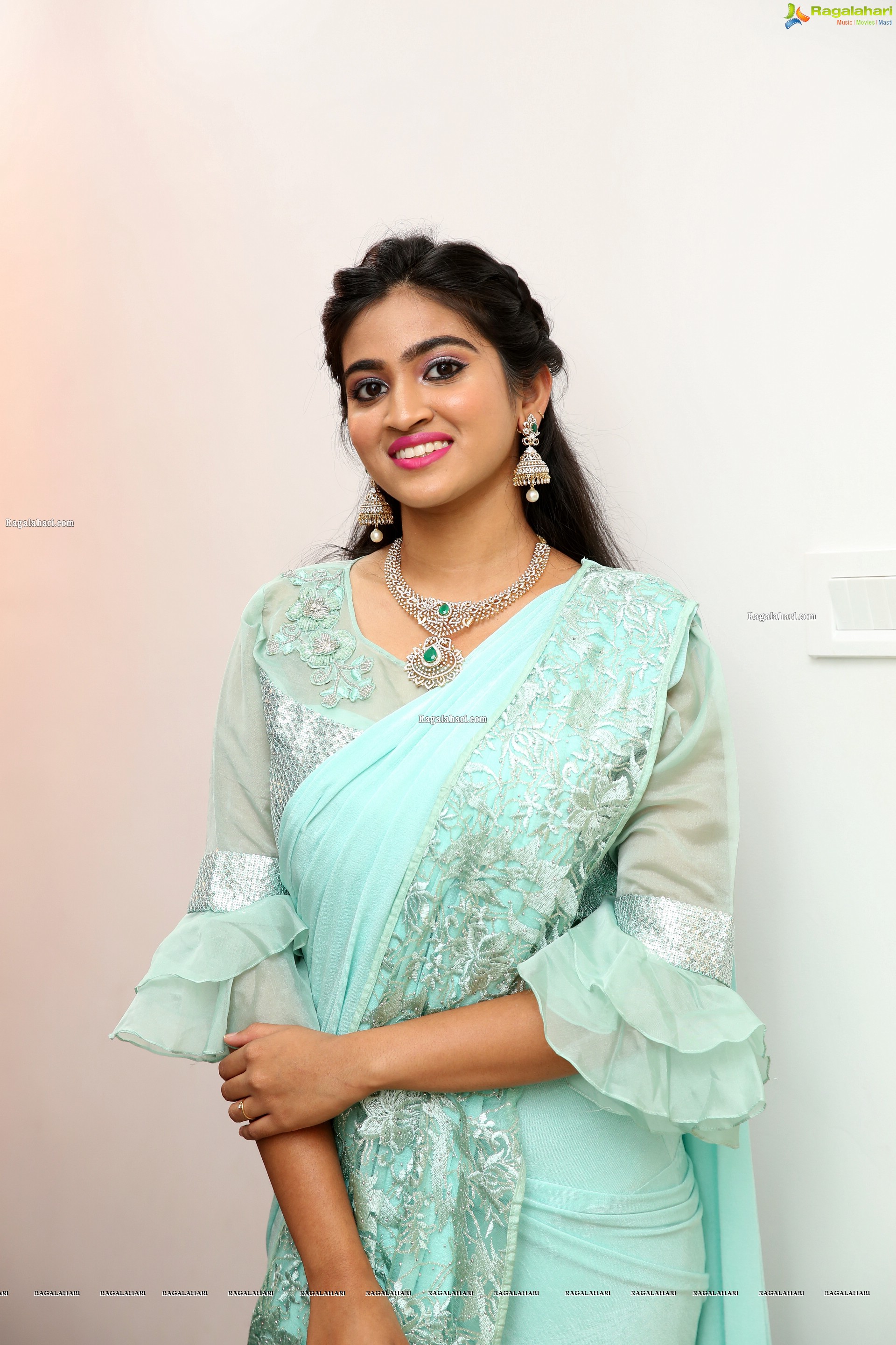 Vakshika Latha at Sri Krishna Silks Special Wedding Collection Launch, HD Gallery