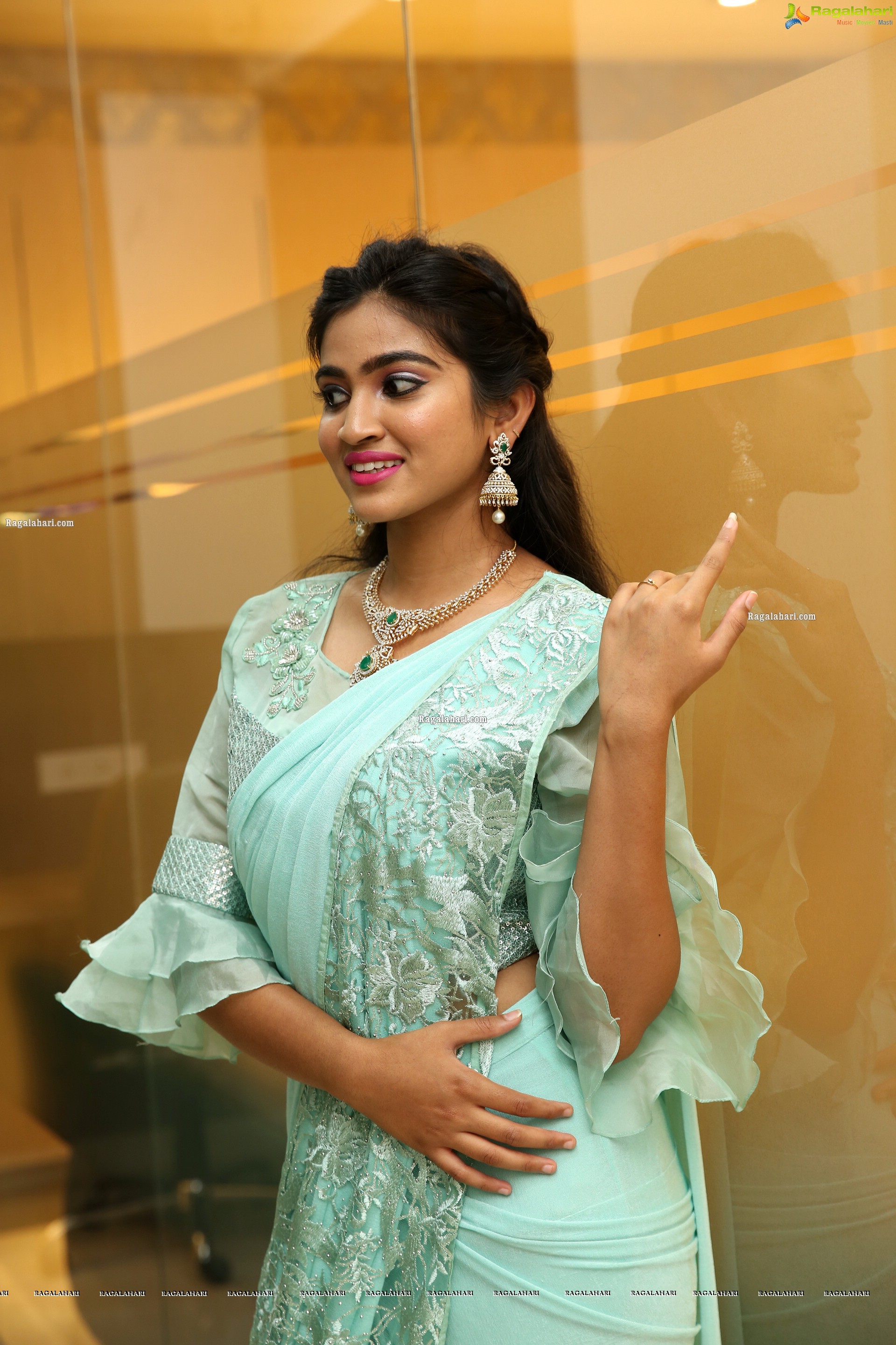 Vakshika Latha at Sri Krishna Silks Special Wedding Collection Launch, HD Gallery