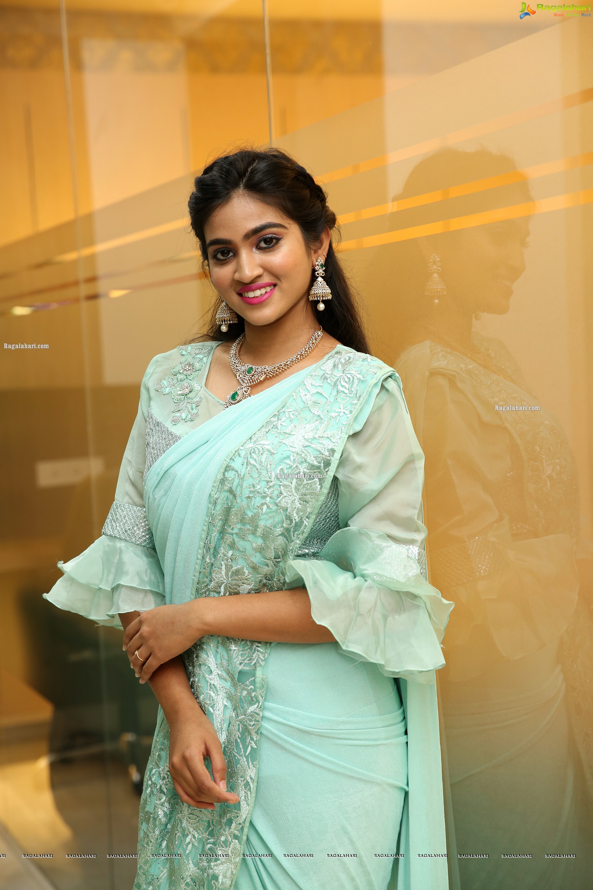 Vakshika Latha at Sri Krishna Silks Special Wedding Collection Launch, HD Gallery