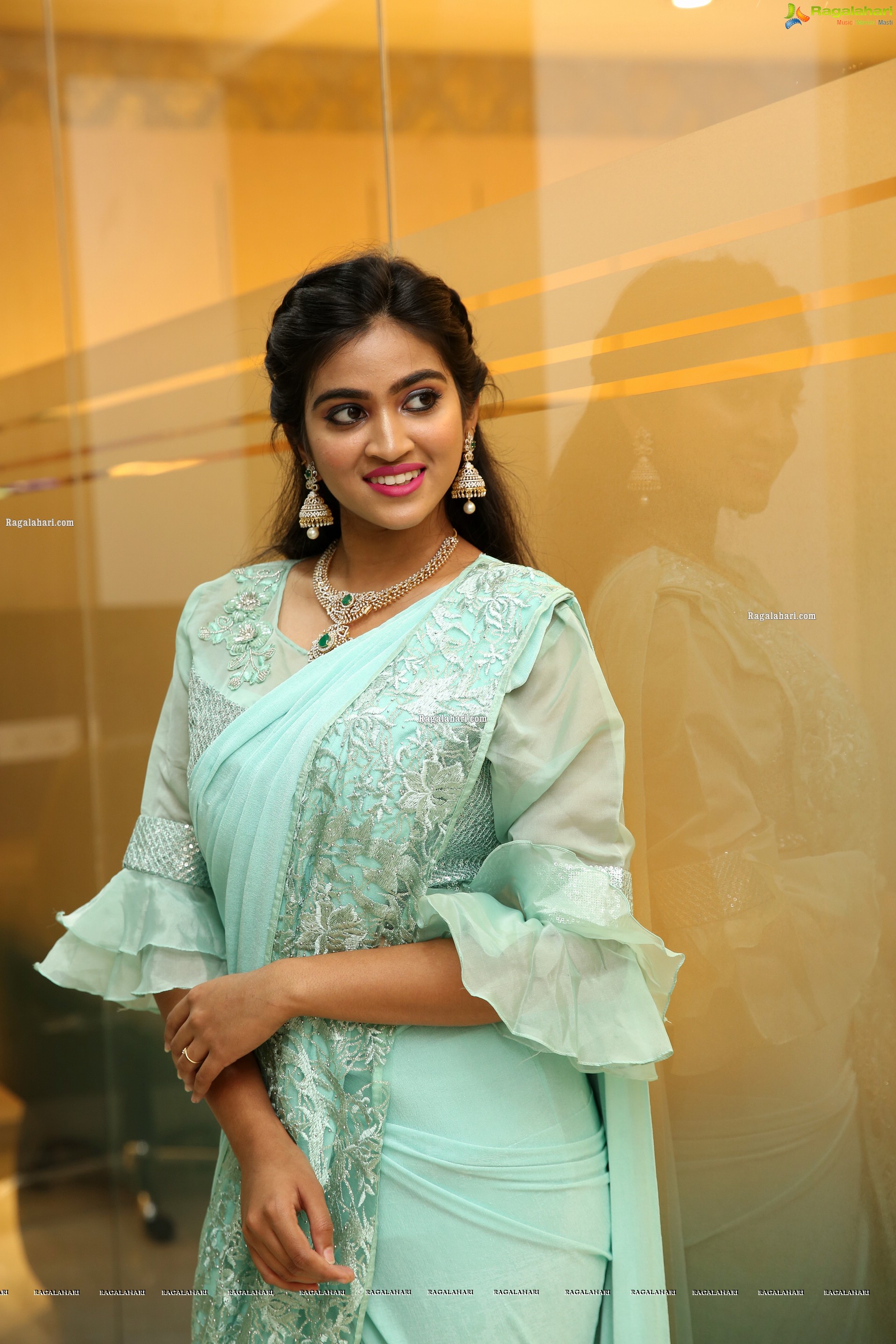 Vakshika Latha at Sri Krishna Silks Special Wedding Collection Launch, HD Gallery