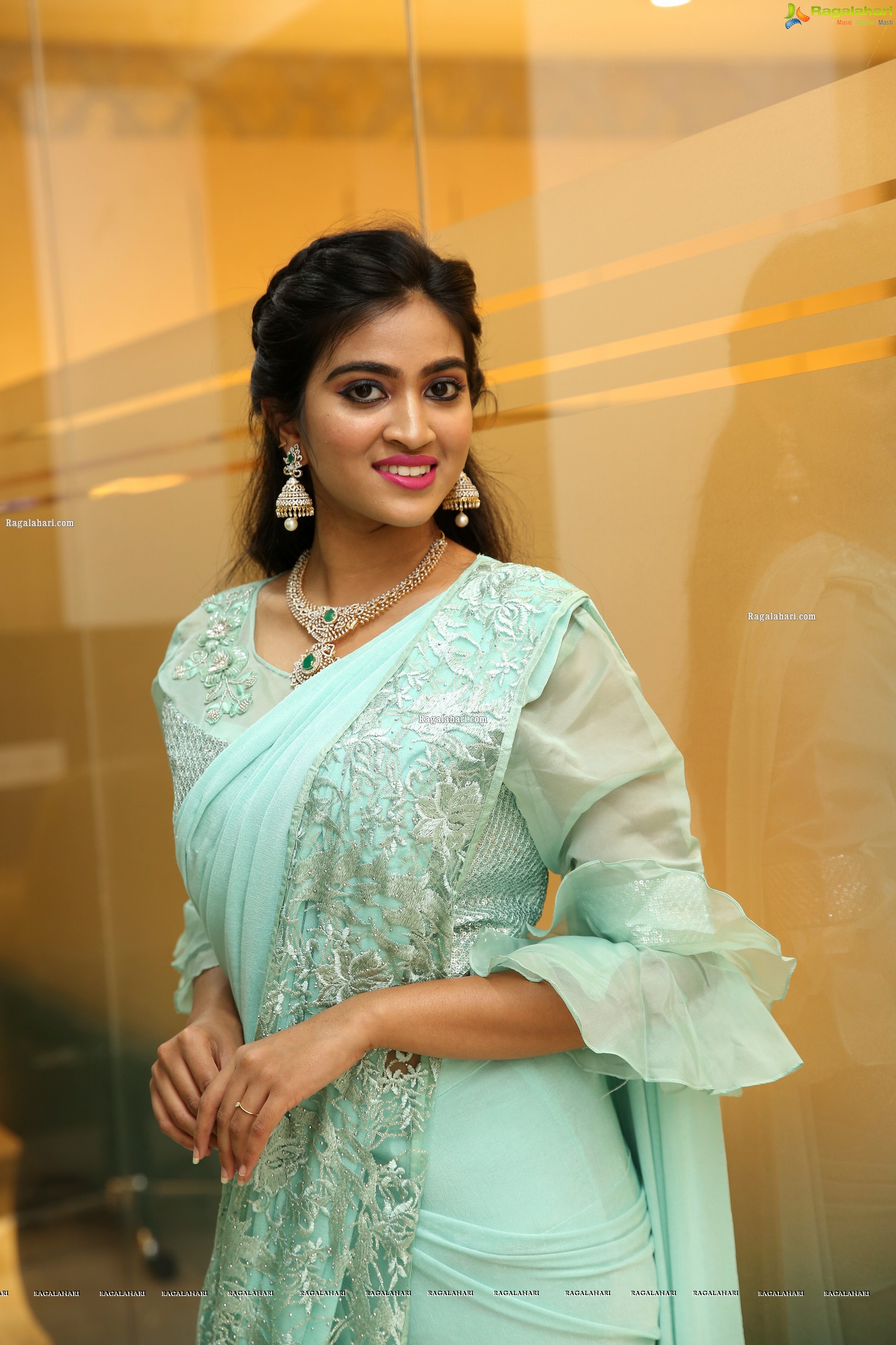 Vakshika Latha at Sri Krishna Silks Special Wedding Collection Launch, HD Gallery