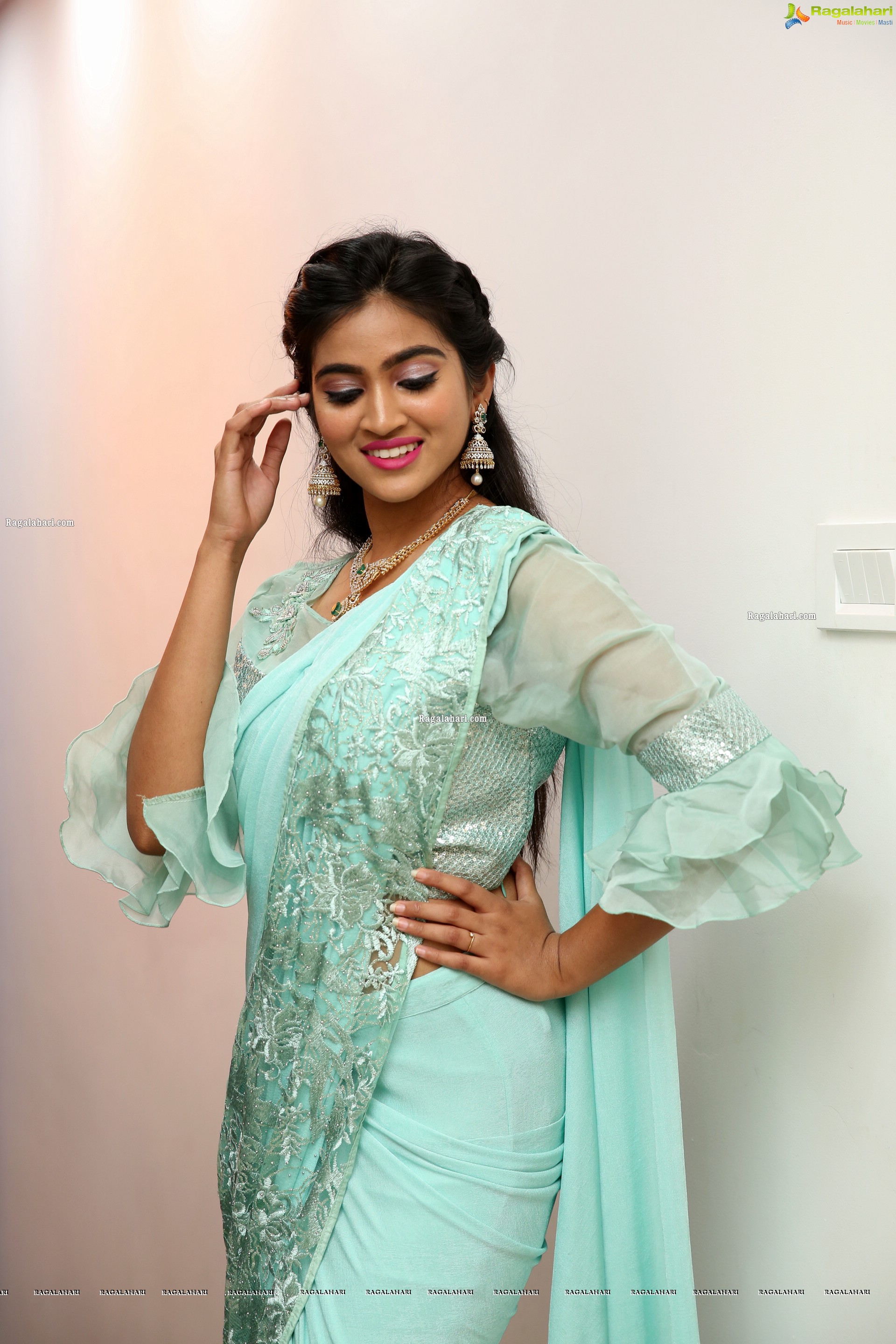 Vakshika Latha at Sri Krishna Silks Special Wedding Collection Launch, HD Gallery