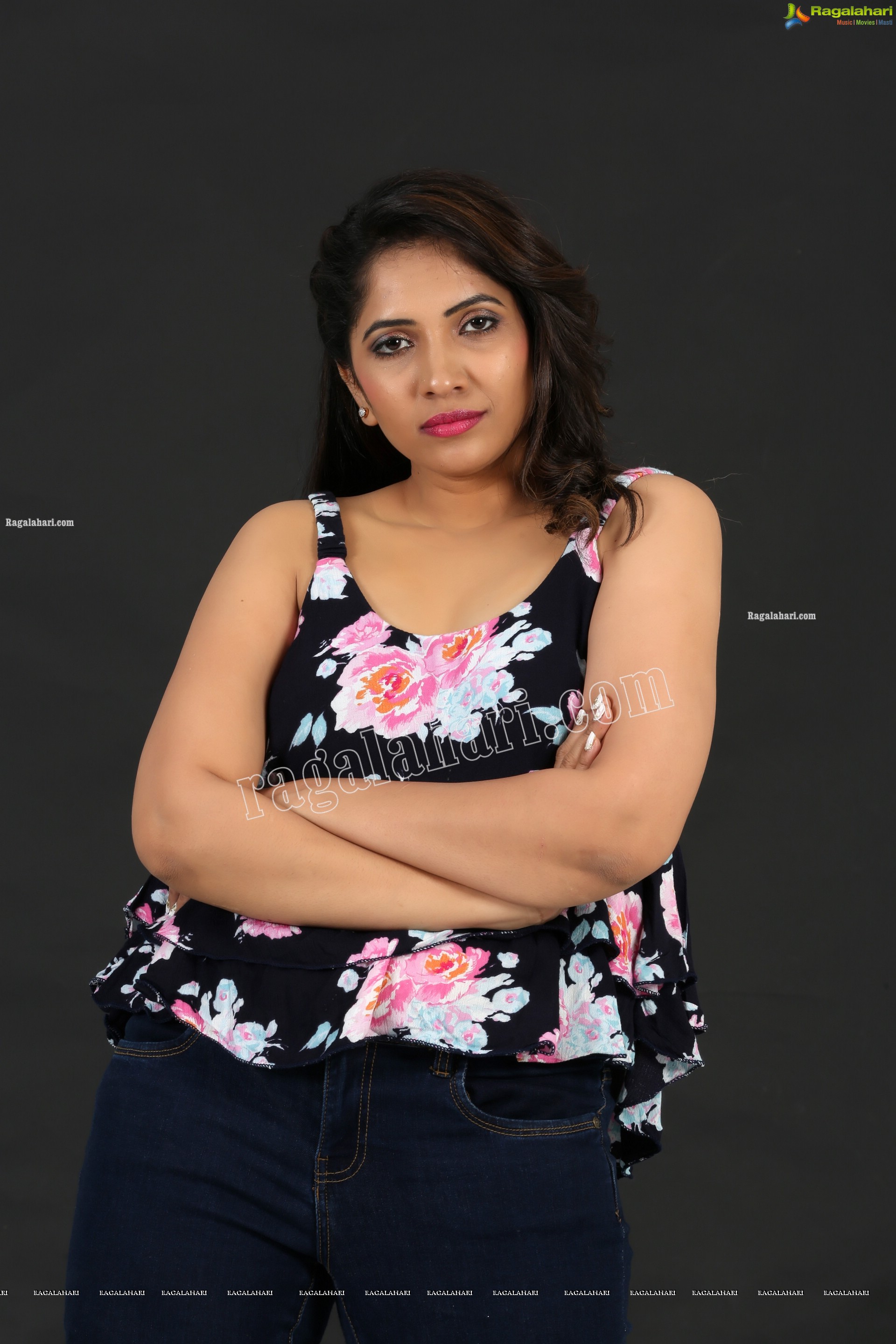 Anchor Indu Holding Basketball, Exclusive Photo Shoot