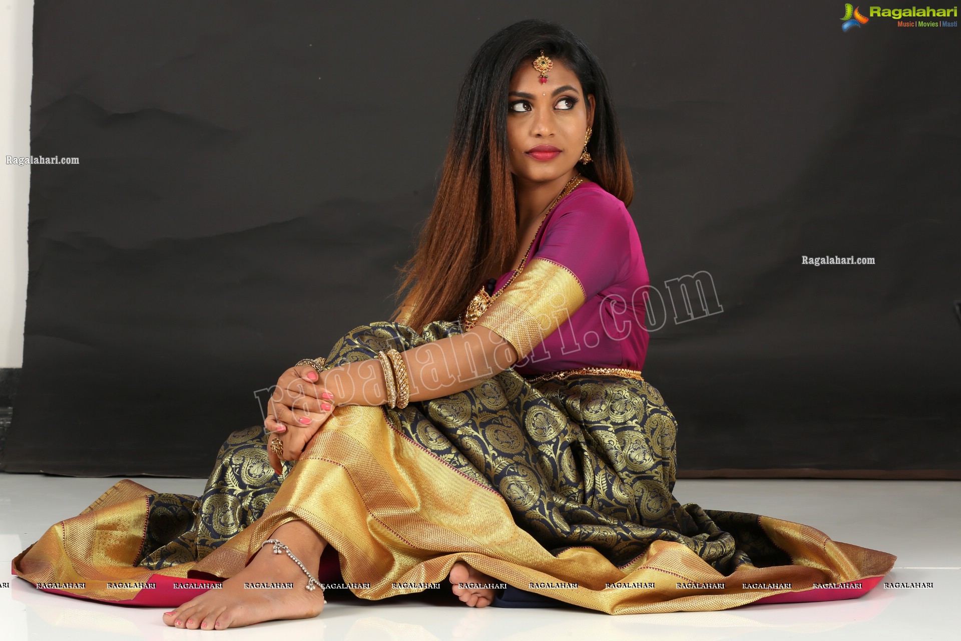 Priya Augustin Holding Diya, Exclusive Photo Shoot