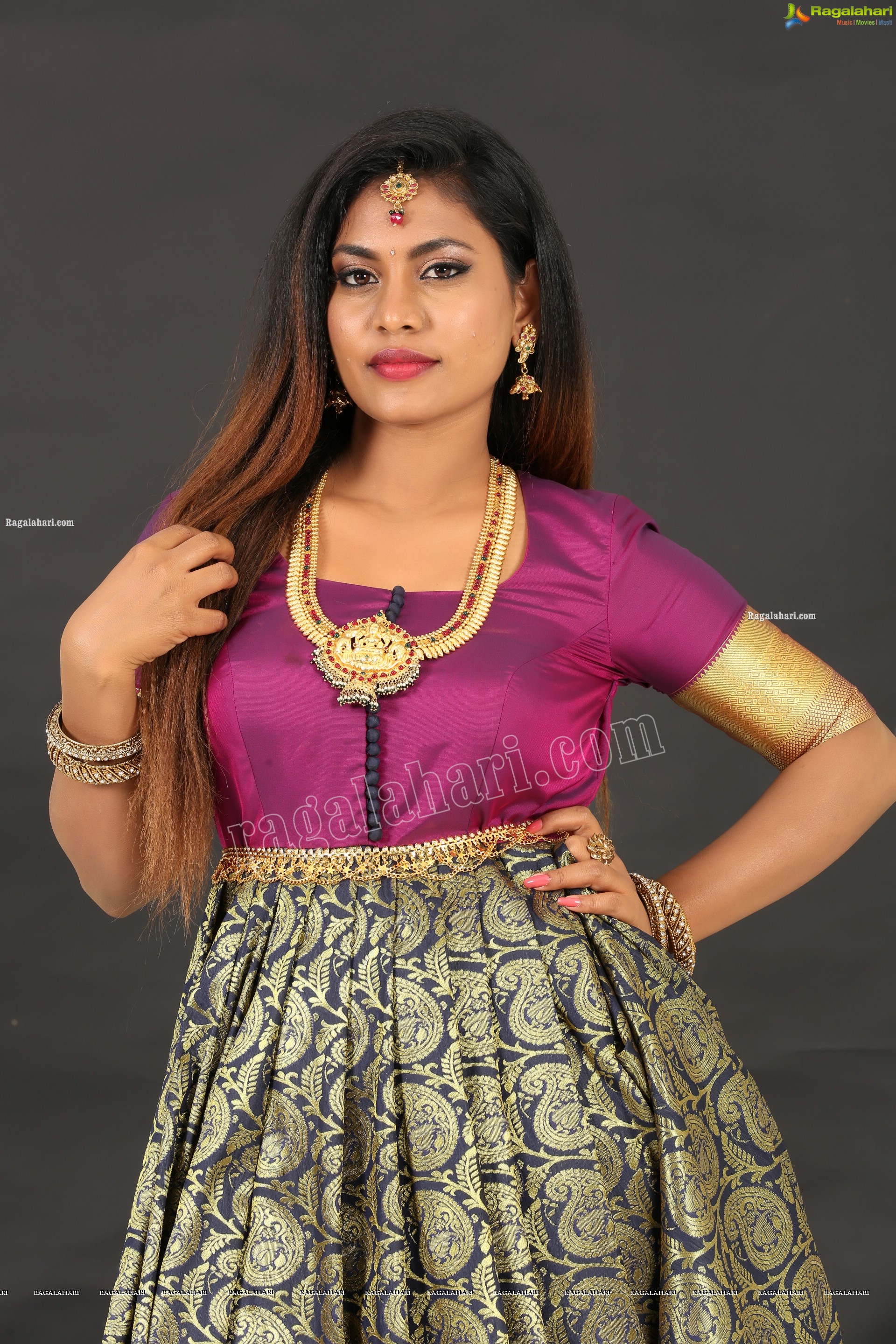 Priya Augustin Holding Diya, Exclusive Photo Shoot