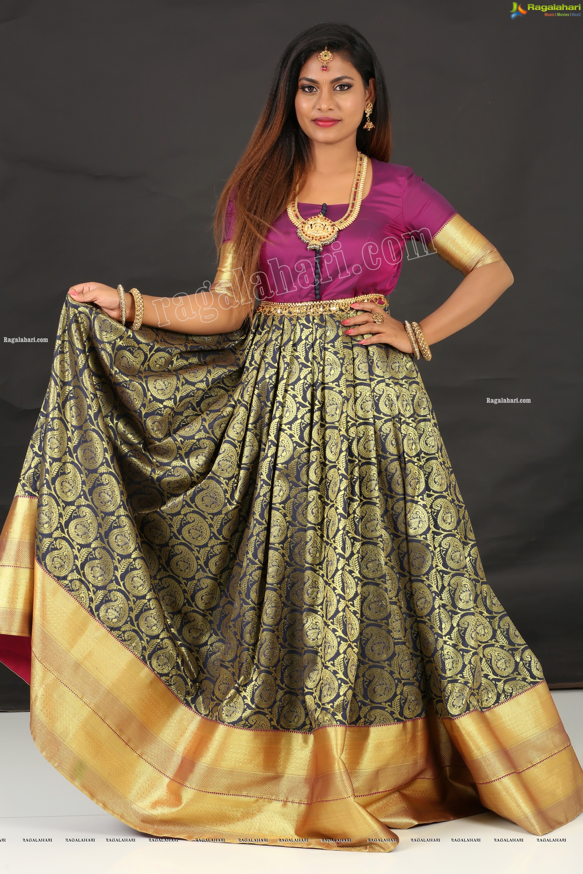 Priya Augustin Holding Diya, Exclusive Photo Shoot