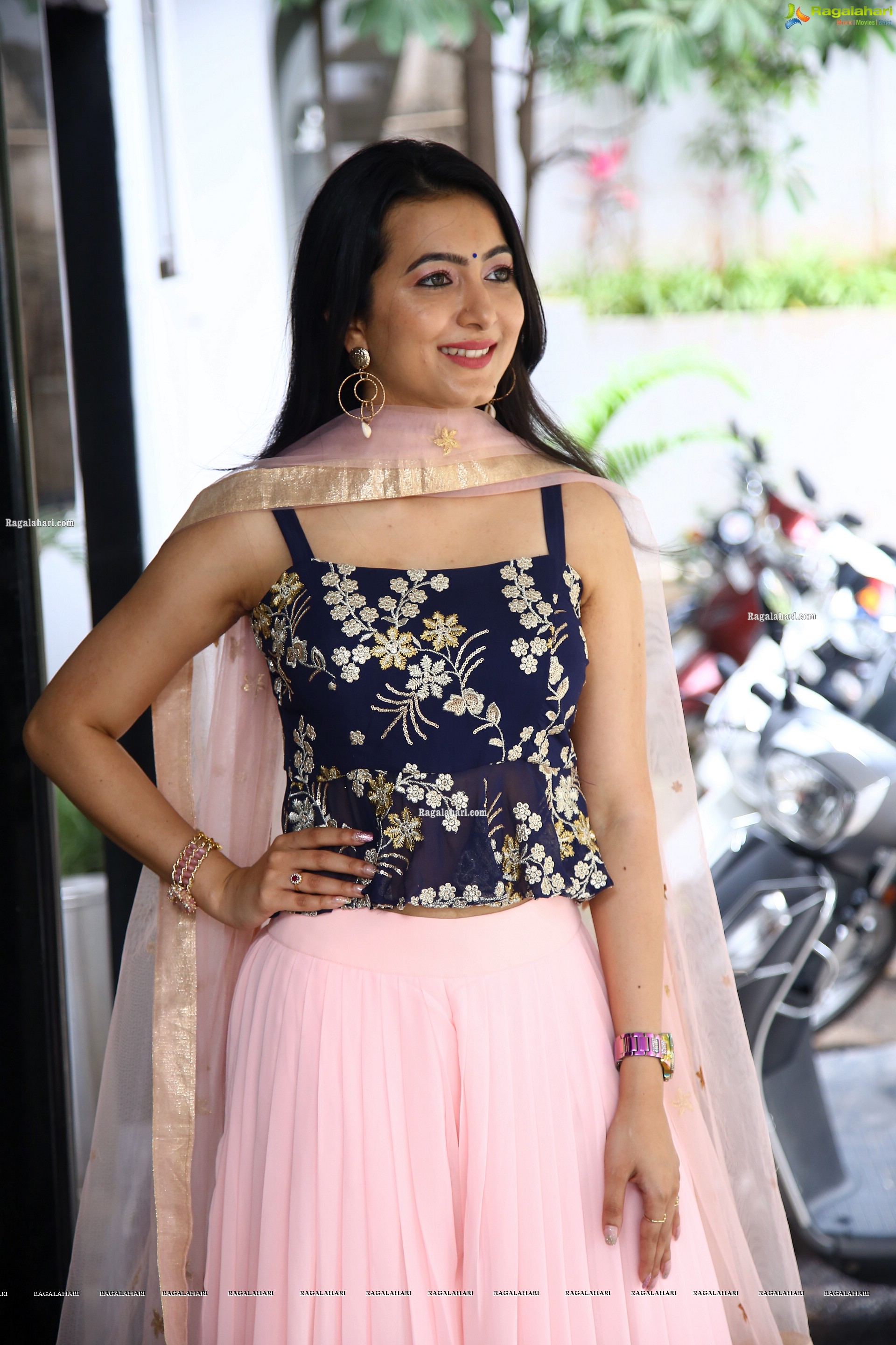 Adhvithi Shetty at Mr. Beggar Movie Opening, HD Photo Gallery