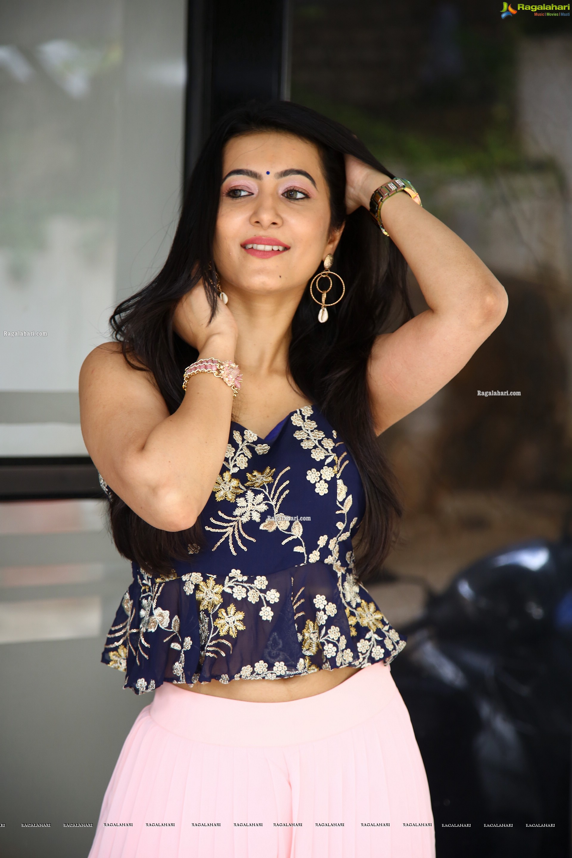 Adhvithi Shetty at Mr. Beggar Movie Opening, HD Photo Gallery