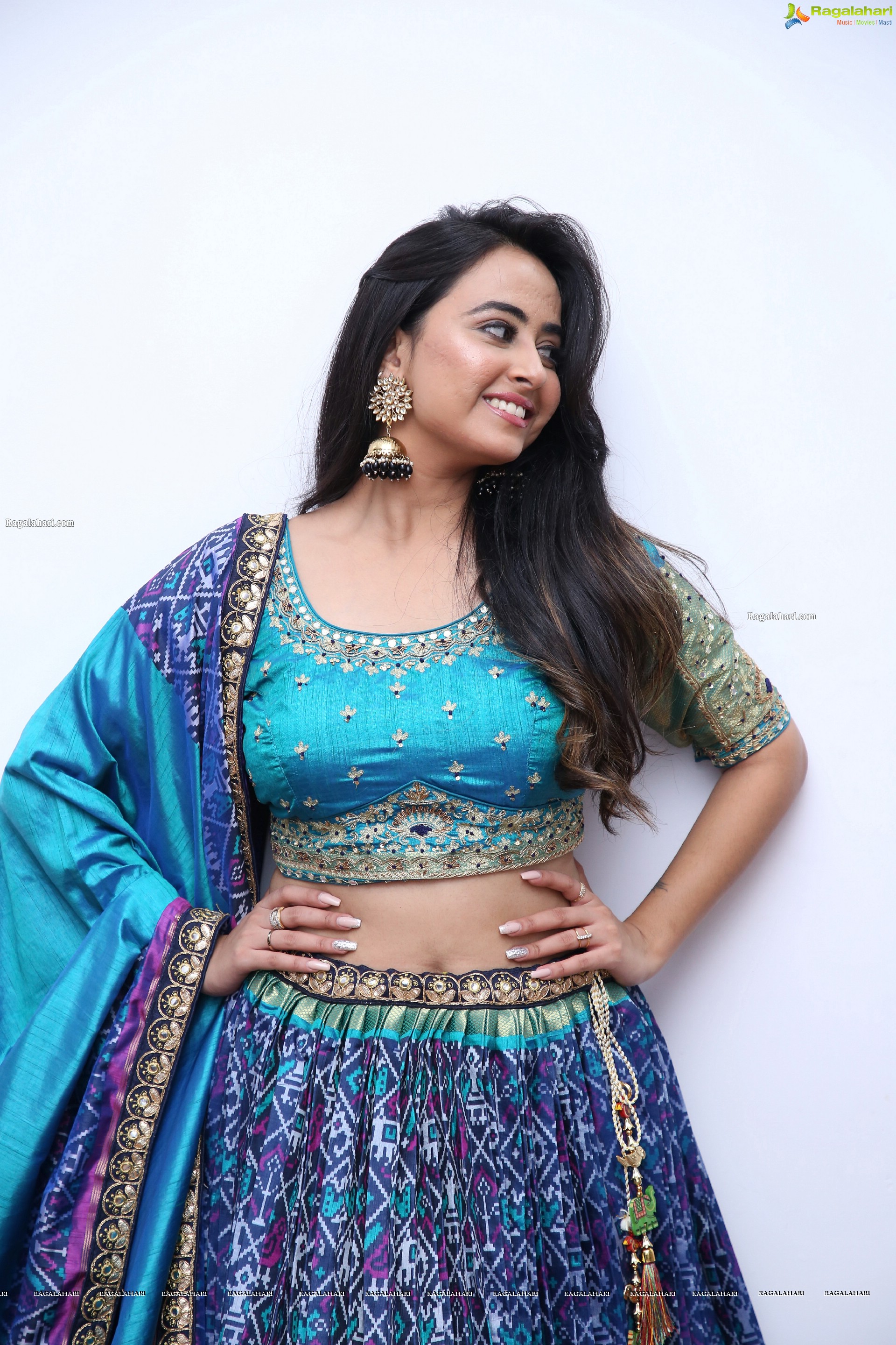 Ameeksha Pawar in designer Lehenga, HD Photo Gallery