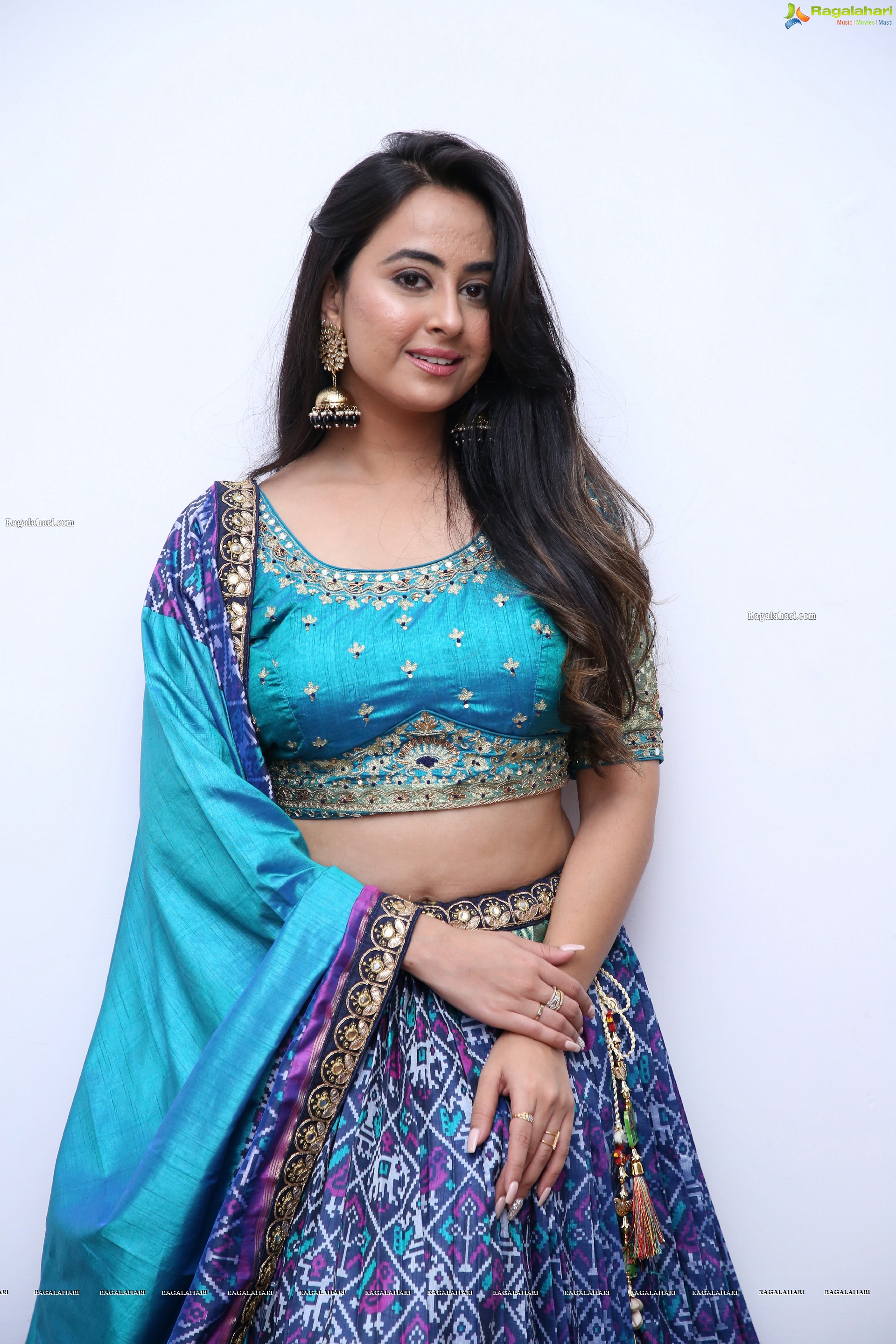 Ameeksha Pawar in designer Lehenga, HD Photo Gallery