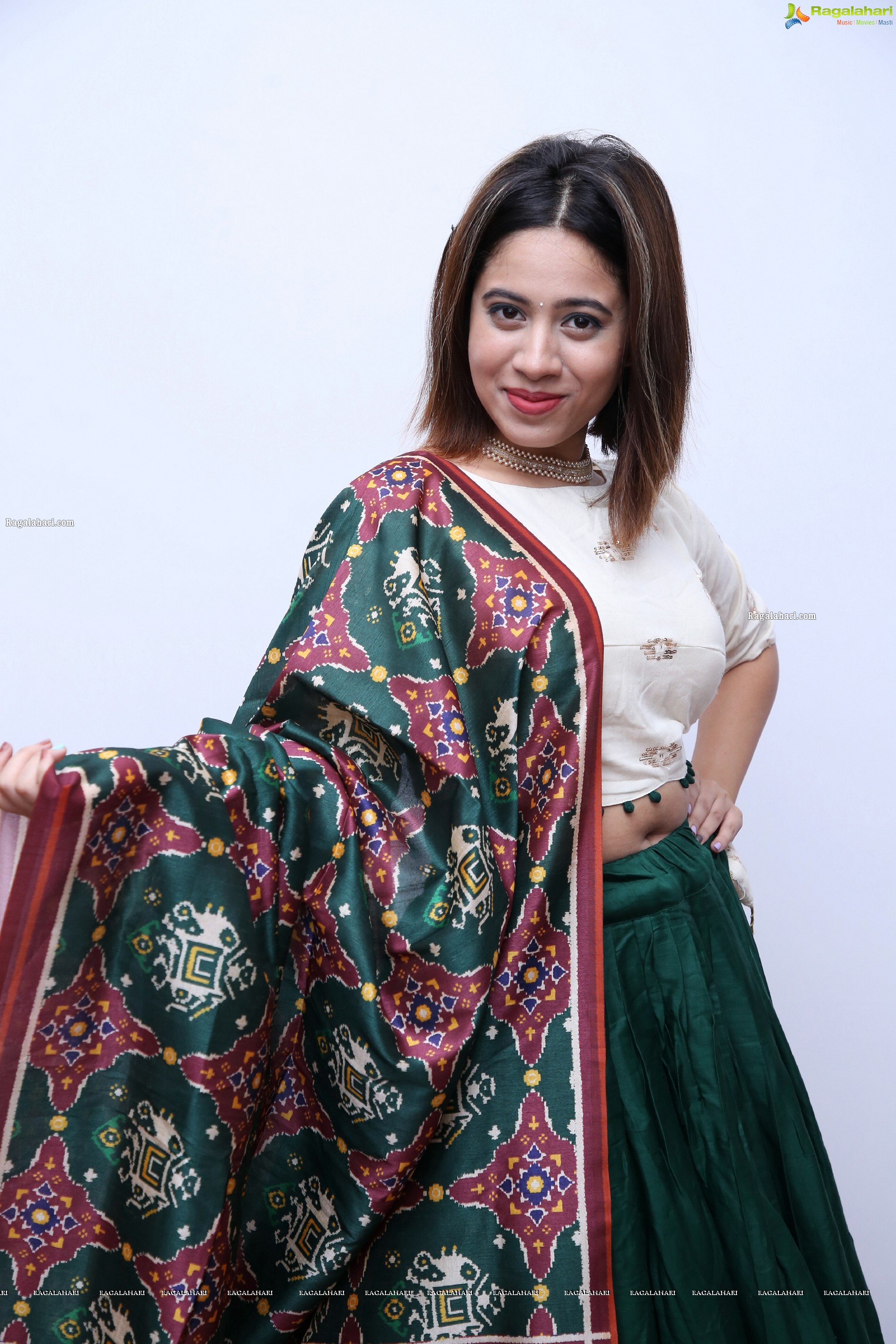 Ananya Tanu in Designer Lehenga, HD Photo Gallery