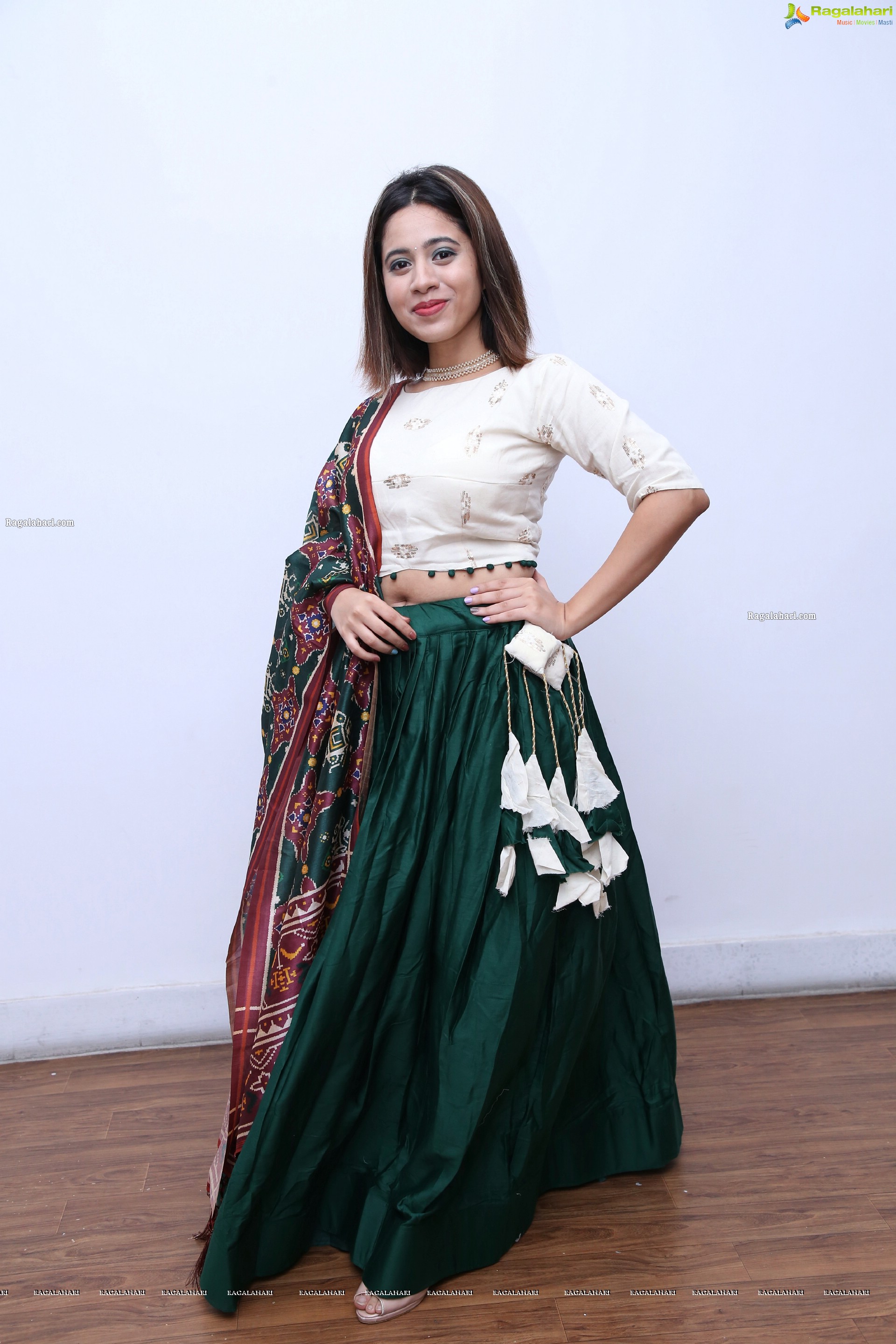Ananya Tanu in Designer Lehenga, HD Photo Gallery