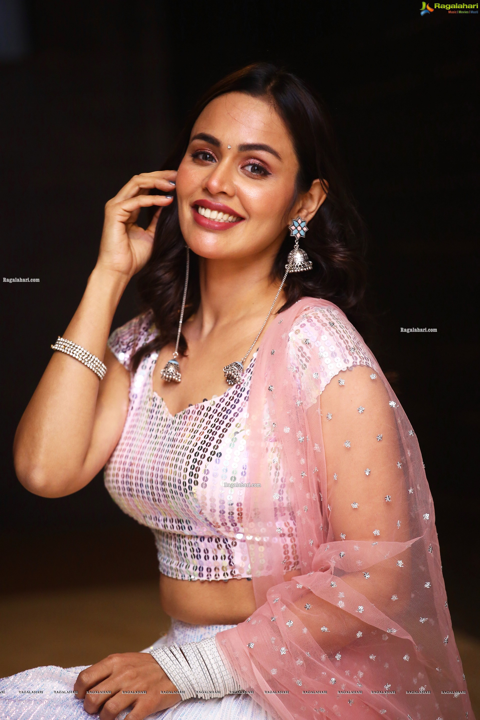 Ashmita Bakshi at Ravana Lanka Movie Pre-Release Event, HD Photo Gallery