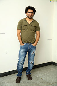 Bheems Ceciroleo Stills at Chalo Premiddam Interview