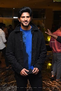 Dulquer Salmaan Stills at Kurup Movie Pre Release Event