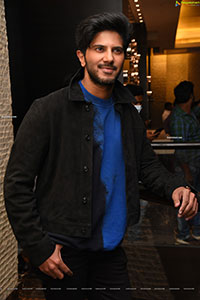 Dulquer Salmaan Stills at Kurup Movie Pre Release Event