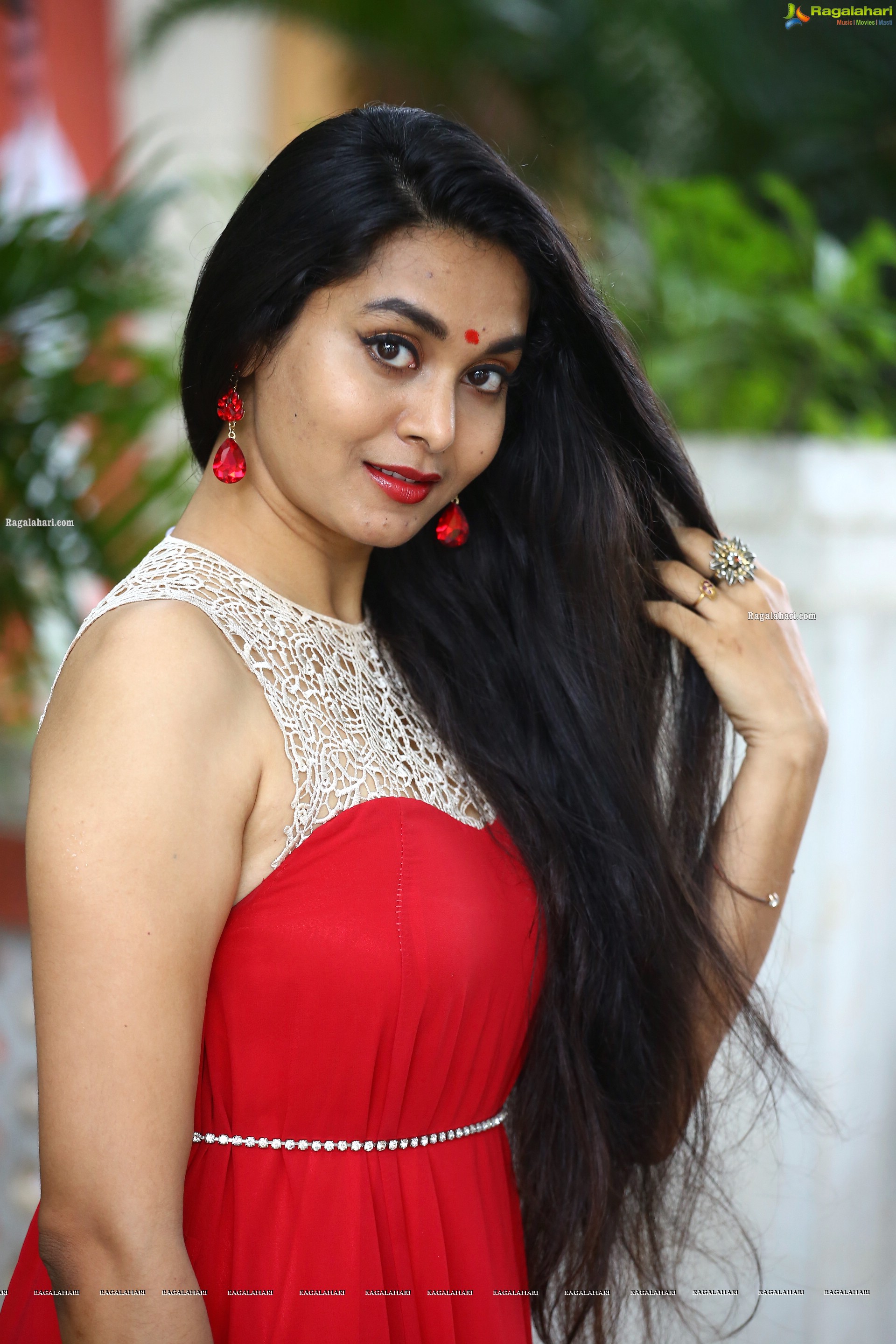 Gnana Priya Stills at CR Productions Prod. No.1 Movie opening