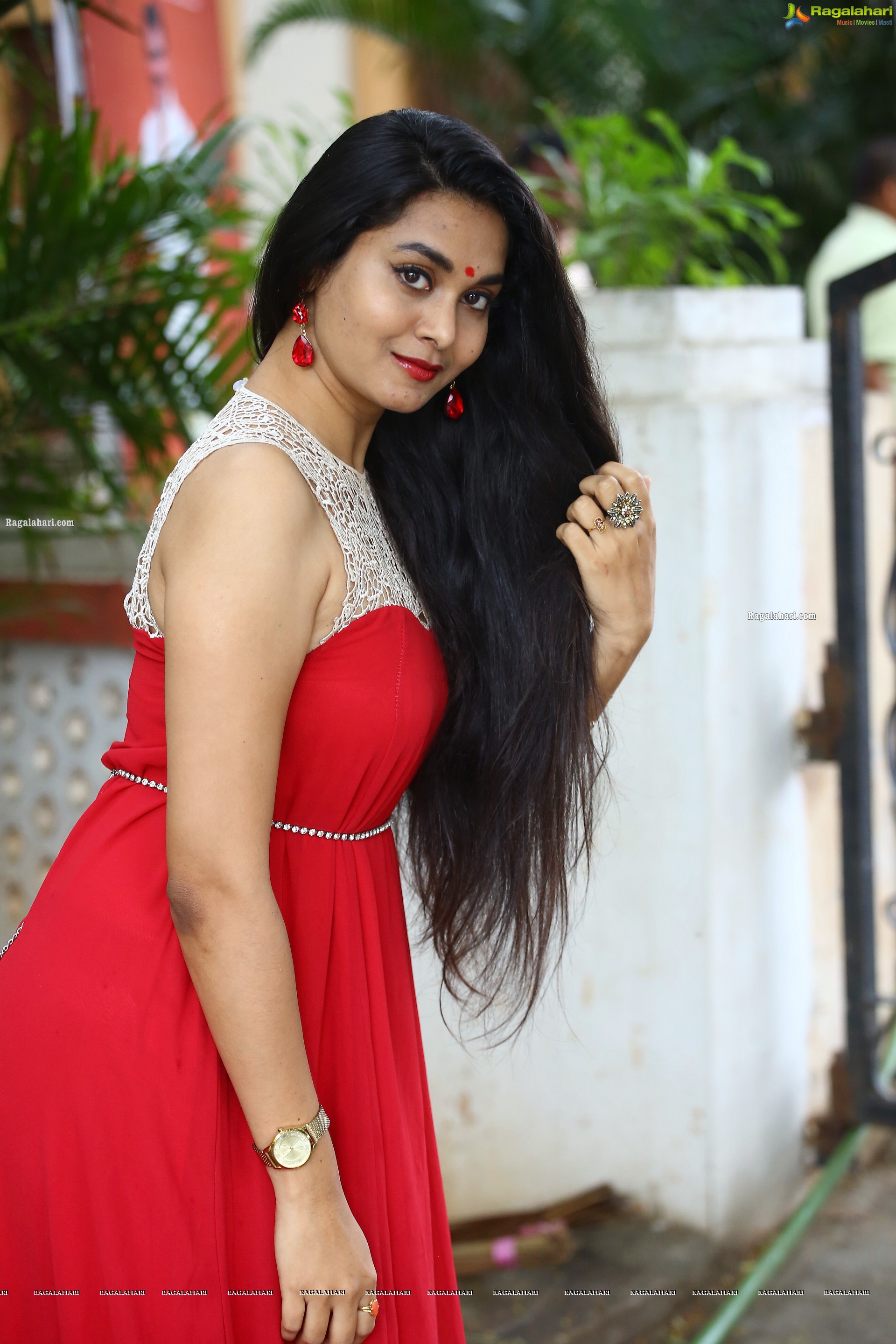 Gnana Priya Stills at CR Productions Prod. No.1 Movie opening