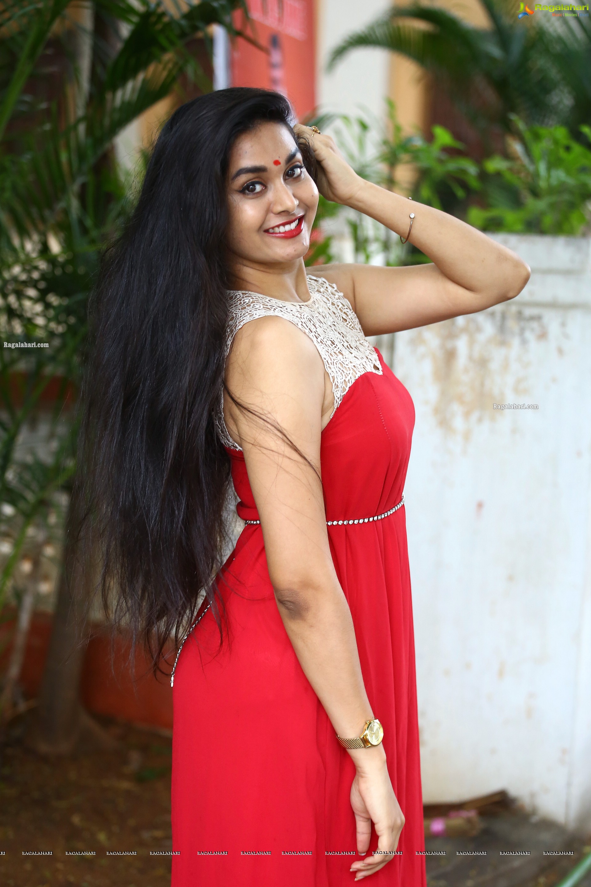 Gnana Priya Stills at CR Productions Prod. No.1 Movie opening