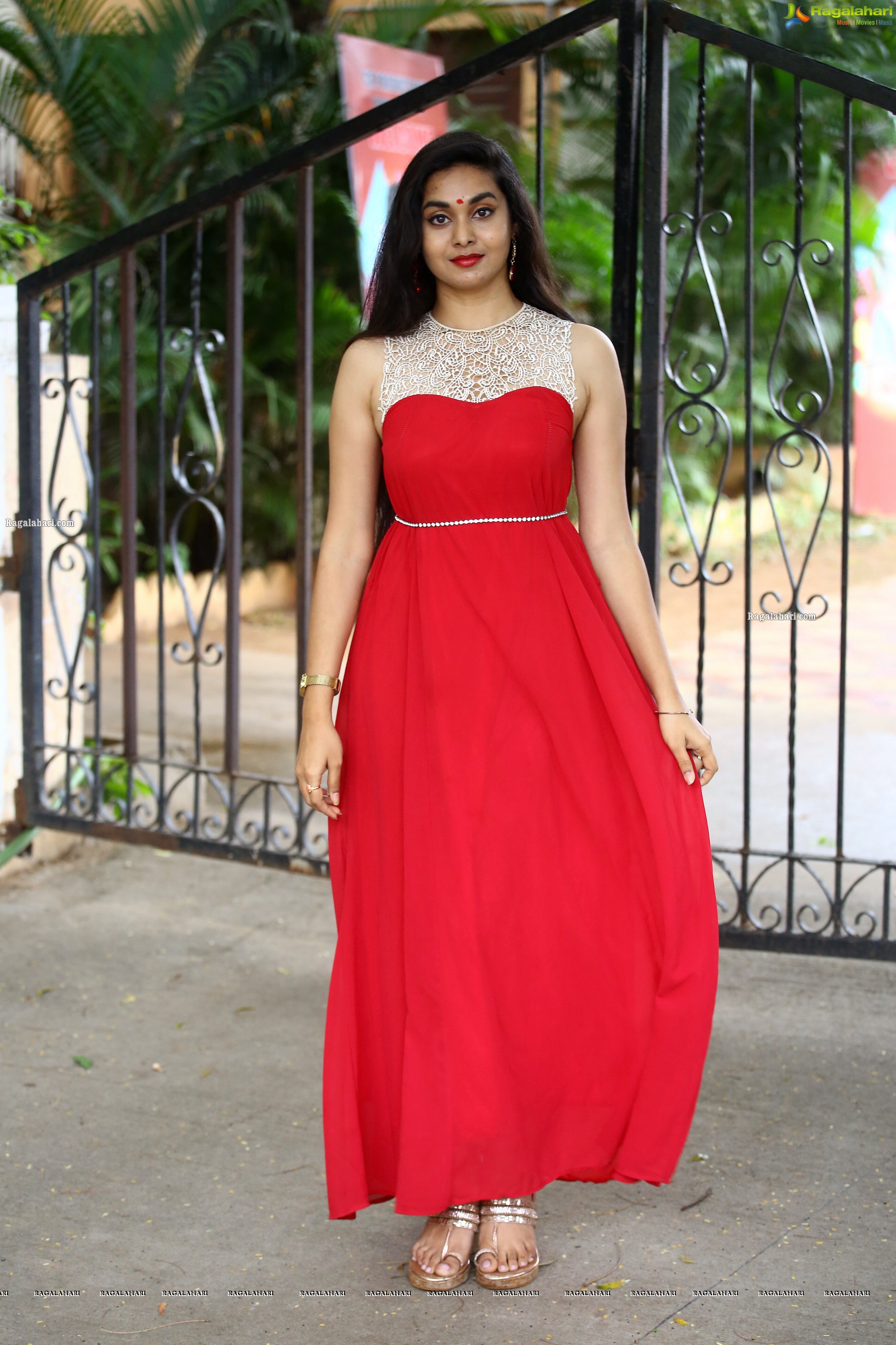 Gnana Priya Stills at CR Productions Prod. No.1 Movie opening