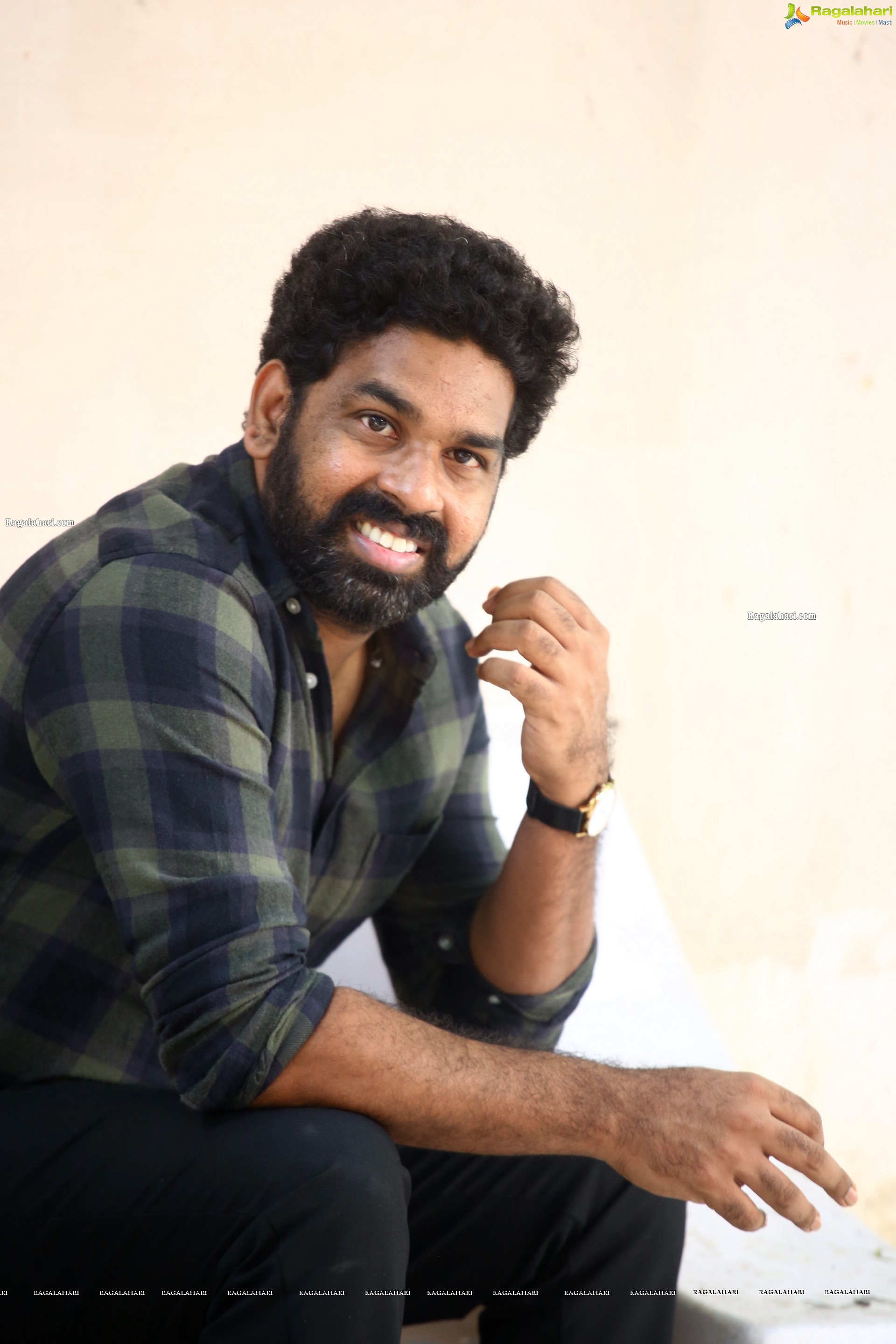 Director Mallik Ram at Adbhutam Movie Interview, HD Photo Gallery