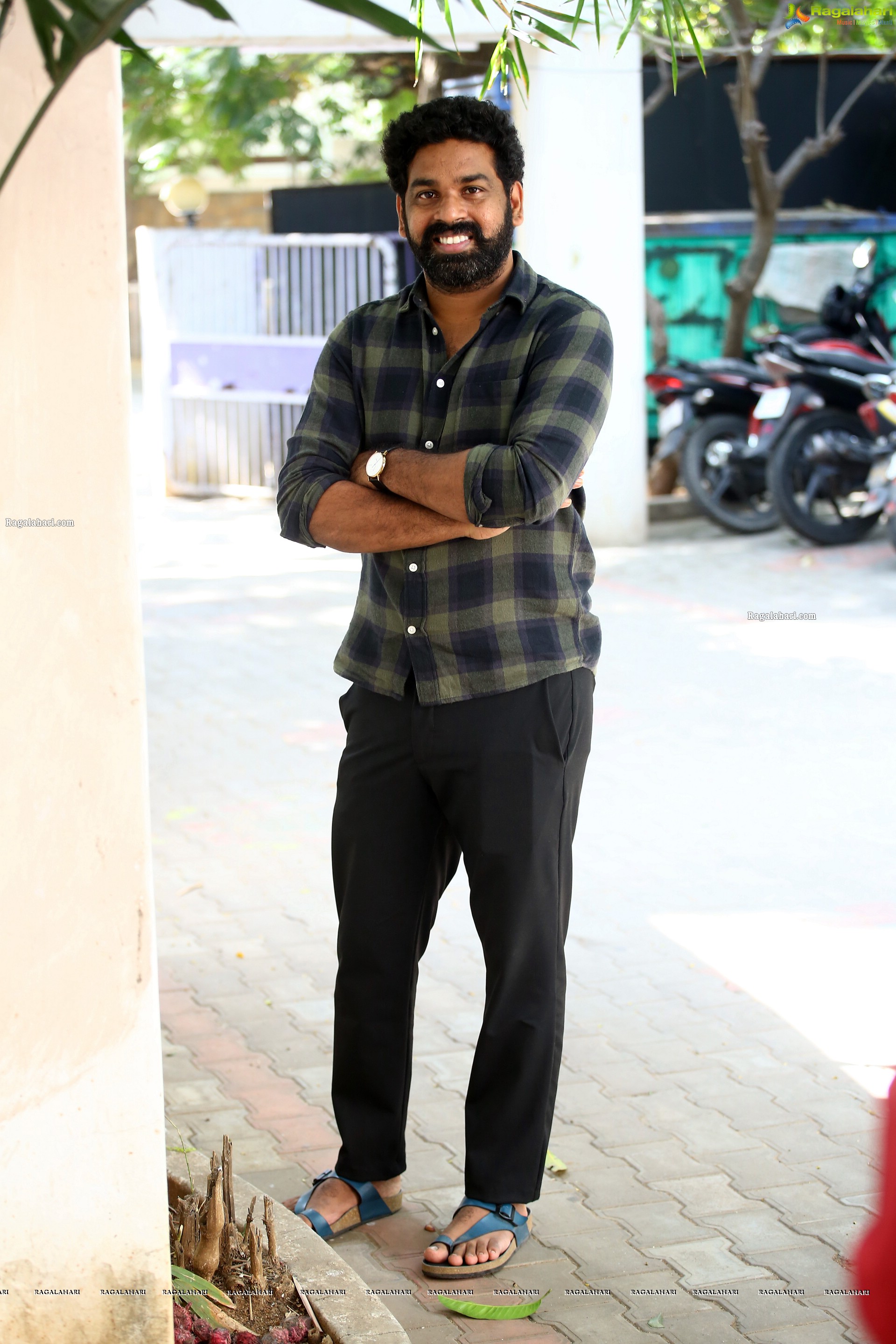 Director Mallik Ram at Adbhutam Movie Interview, HD Photo Gallery