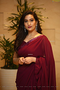 Manjusha at Ram Asur Movie Pre-Release Event