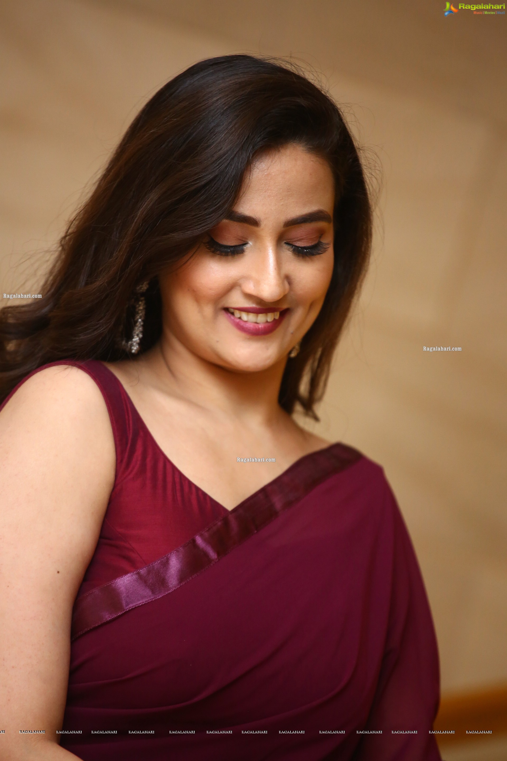 Manjusha at Ram Asur Movie Pre-Release Event, HD Photo Gallery