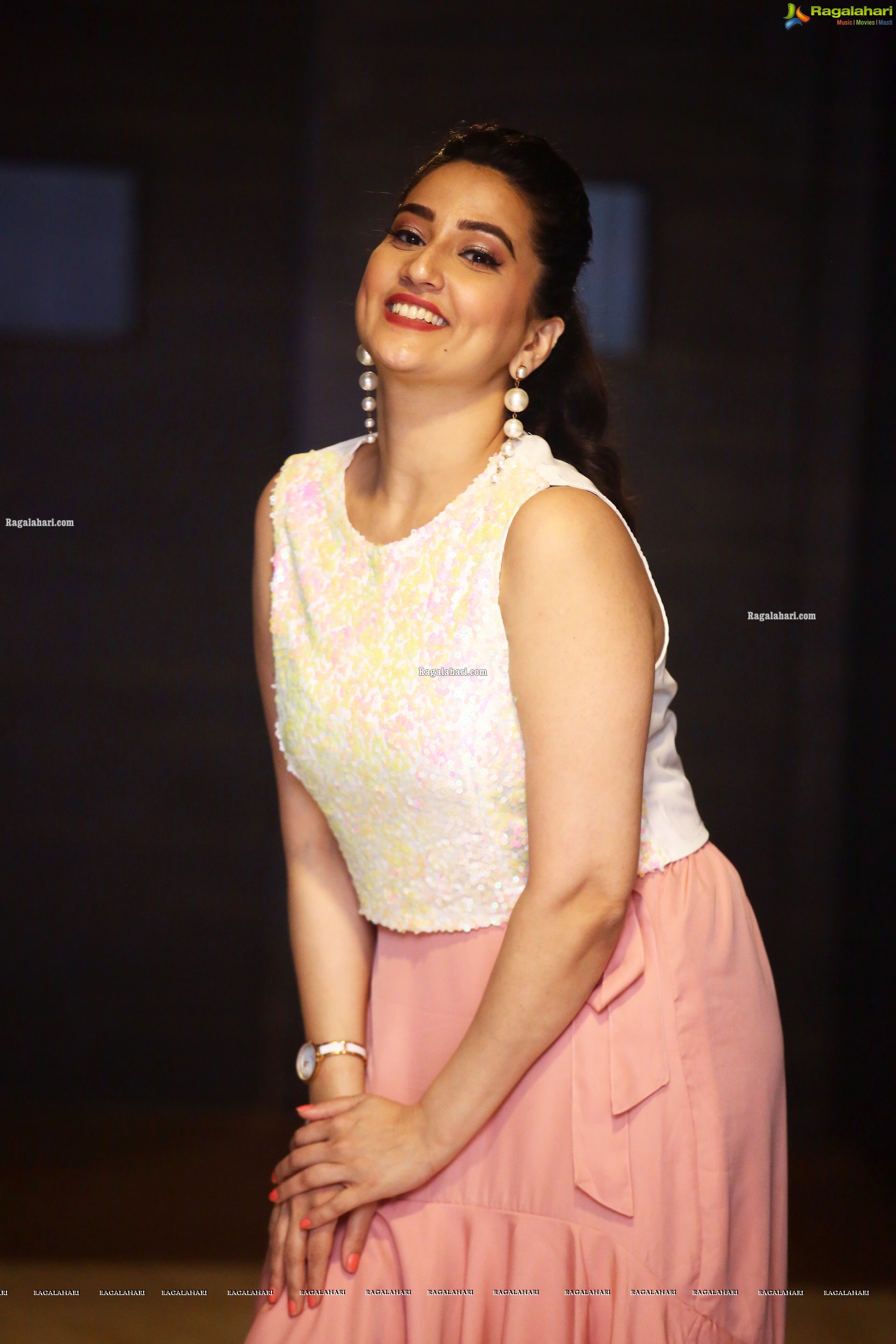 Manjusha at Ravana Lanka Movie Pre-Release Event, HD Photo Gallery