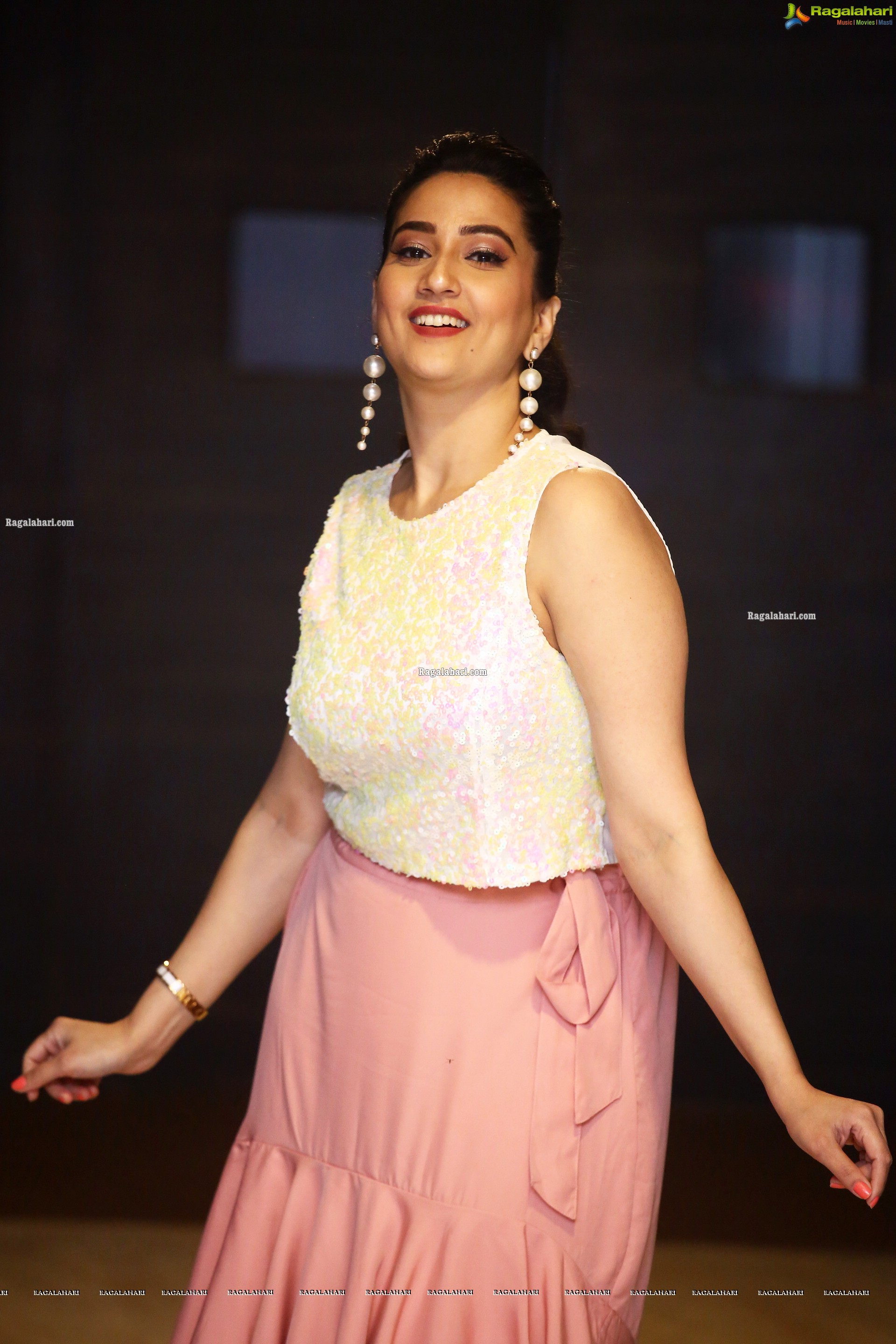 Manjusha at Ravana Lanka Movie Pre-Release Event, HD Photo Gallery