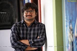 Director Meher Tej Stills at Family Drama Movie Interview