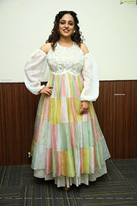 Nithya Menon at Skylab Movie Pre-Release Event