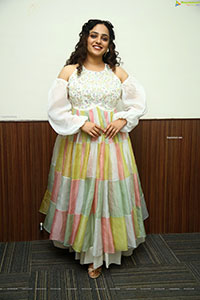 Nithya Menon at Skylab Movie Pre-Release Event