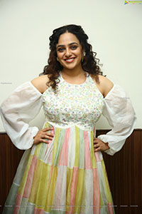 Nithya Menon at Skylab Movie Pre-Release Event