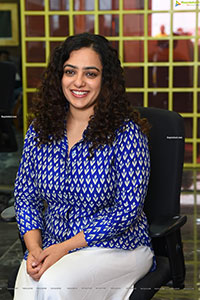 Nithya Menon at Skylab Movie Interview