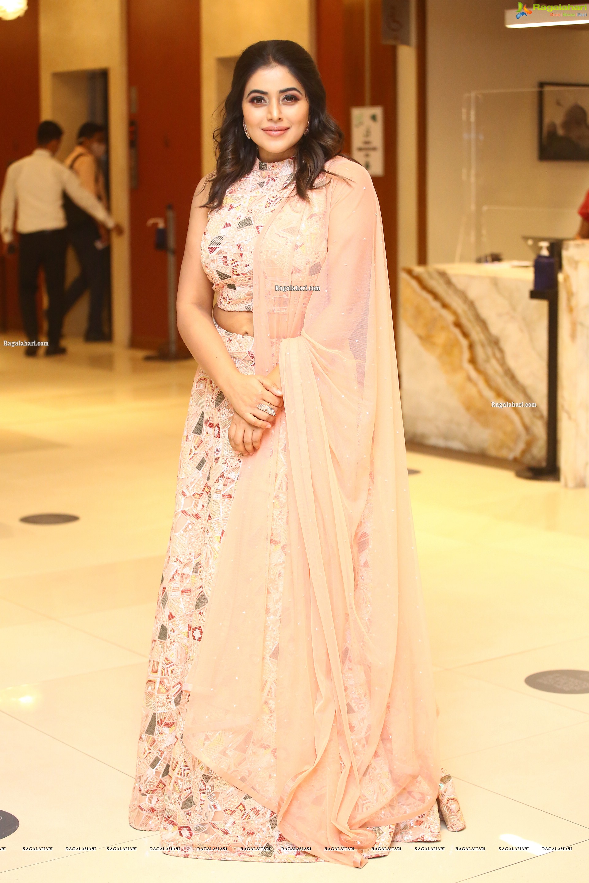 Poorna at Aha Exclusive 3 Roses Pre Launch, HD Photo Gallery