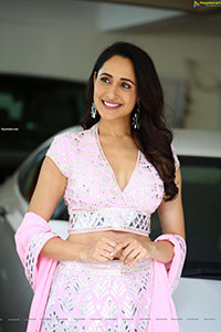 Pragya Jaiswal Stills at Akhanda Movie Interview