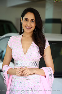 Pragya Jaiswal Stills at Akhanda Movie Interview