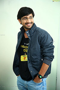 Raj Tarun at Anubhavinchu Raja Movie Pre-Release Press Meet