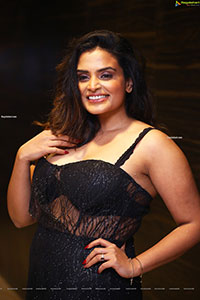 Sarayu at Ravana Lanka Movie Pre-Release Event