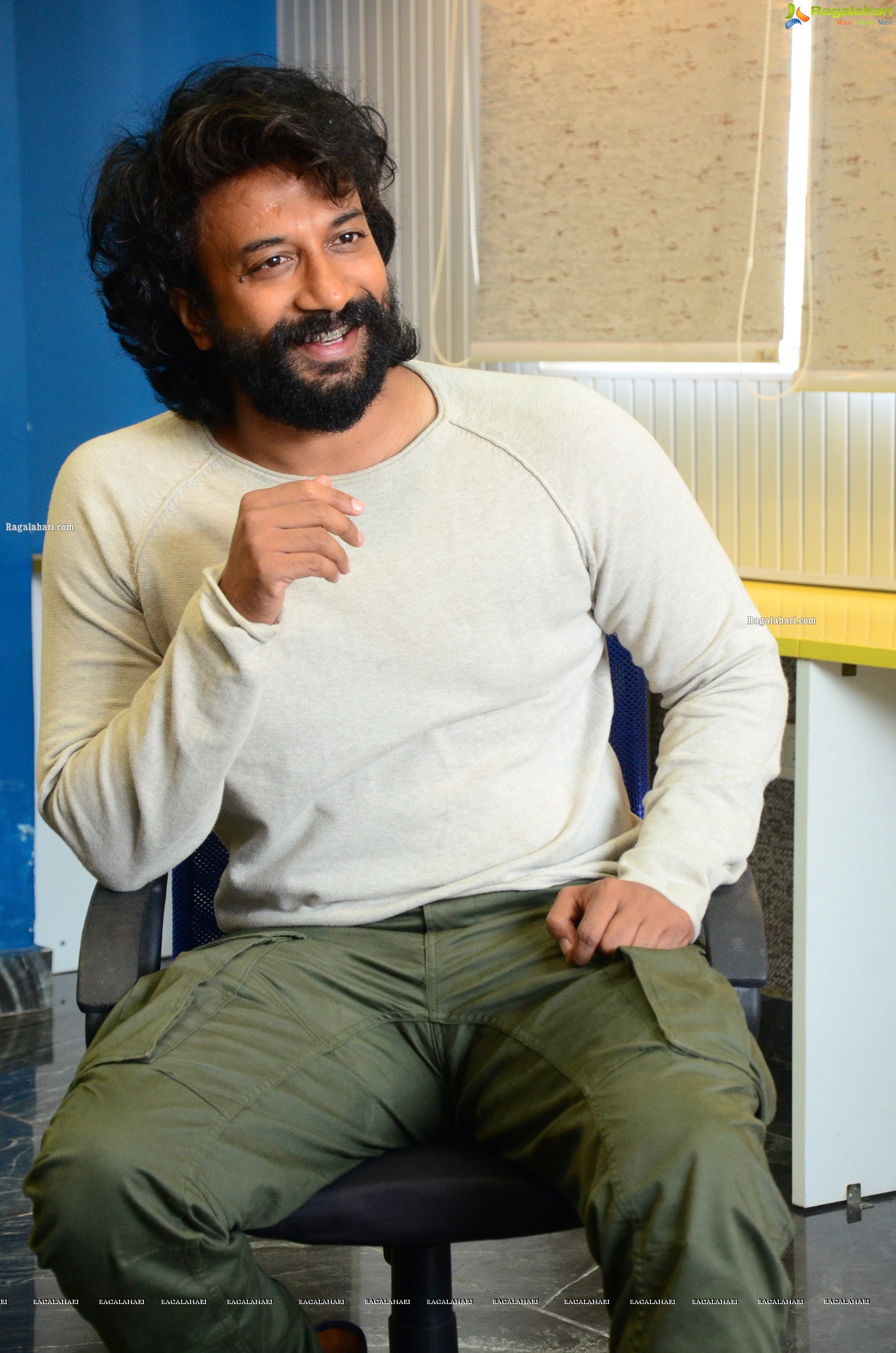 Satyadev Kancharana Stills at Skylab Movie Interview, HD Photo Gallery
