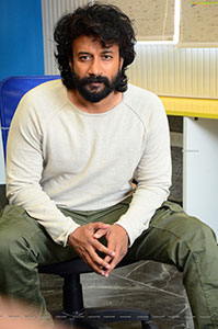 Satyadev Kancharana Stills at Skylab Movie Interview