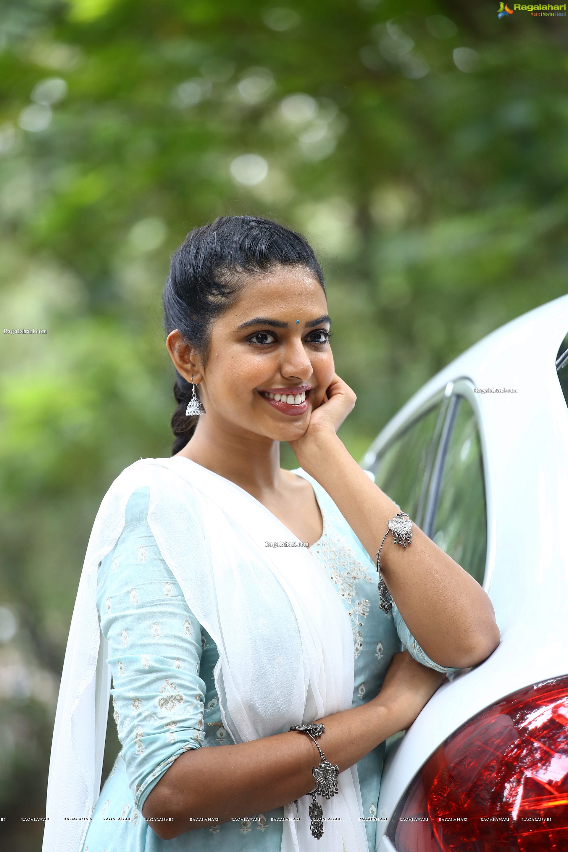 Shivani Rajasekhar at Adbhutam Movie Interview, HD Photo Gallery