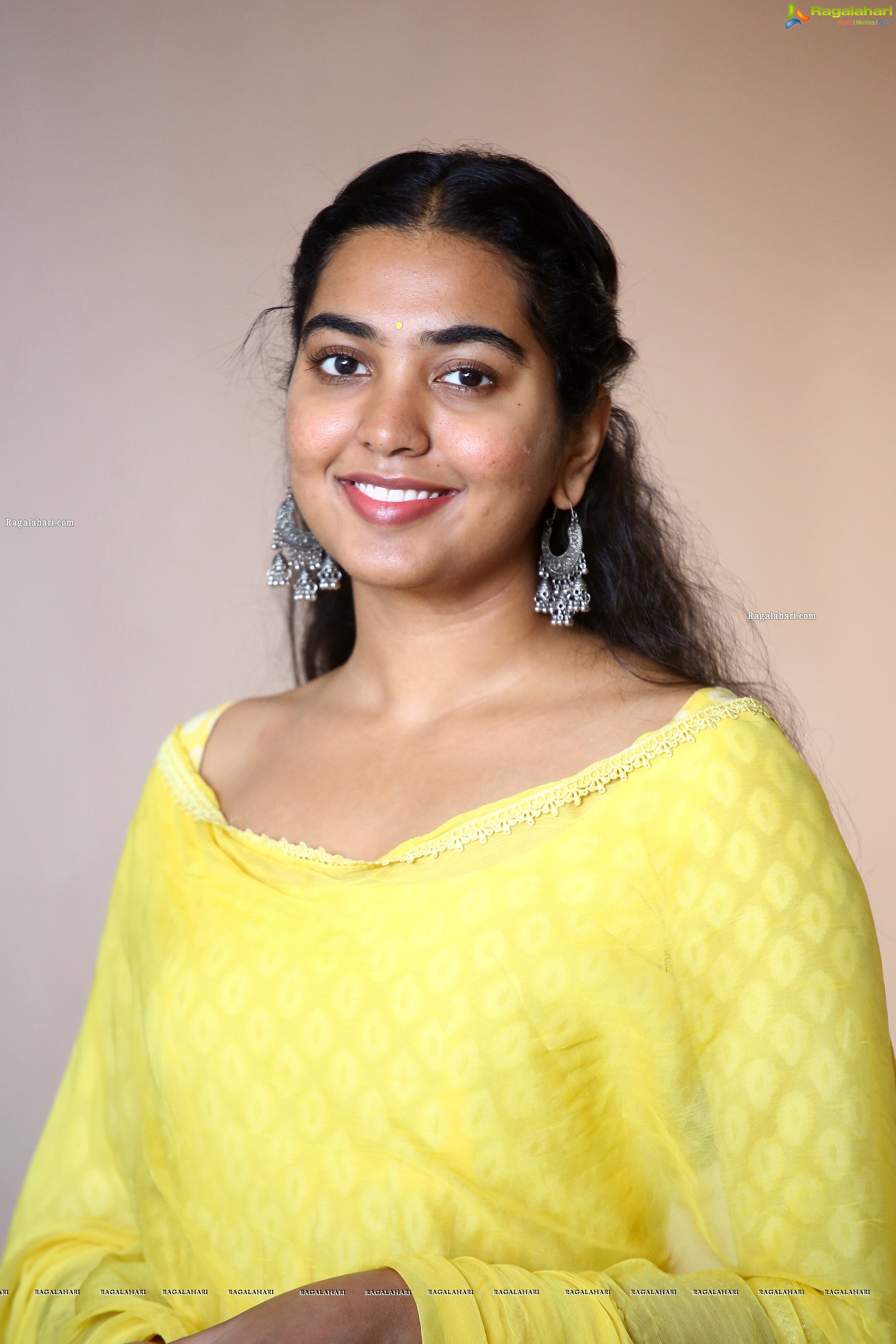 Shivatmika Rajasekhar Stills at Adbudam Movie Thanks Meet, HD Gallery