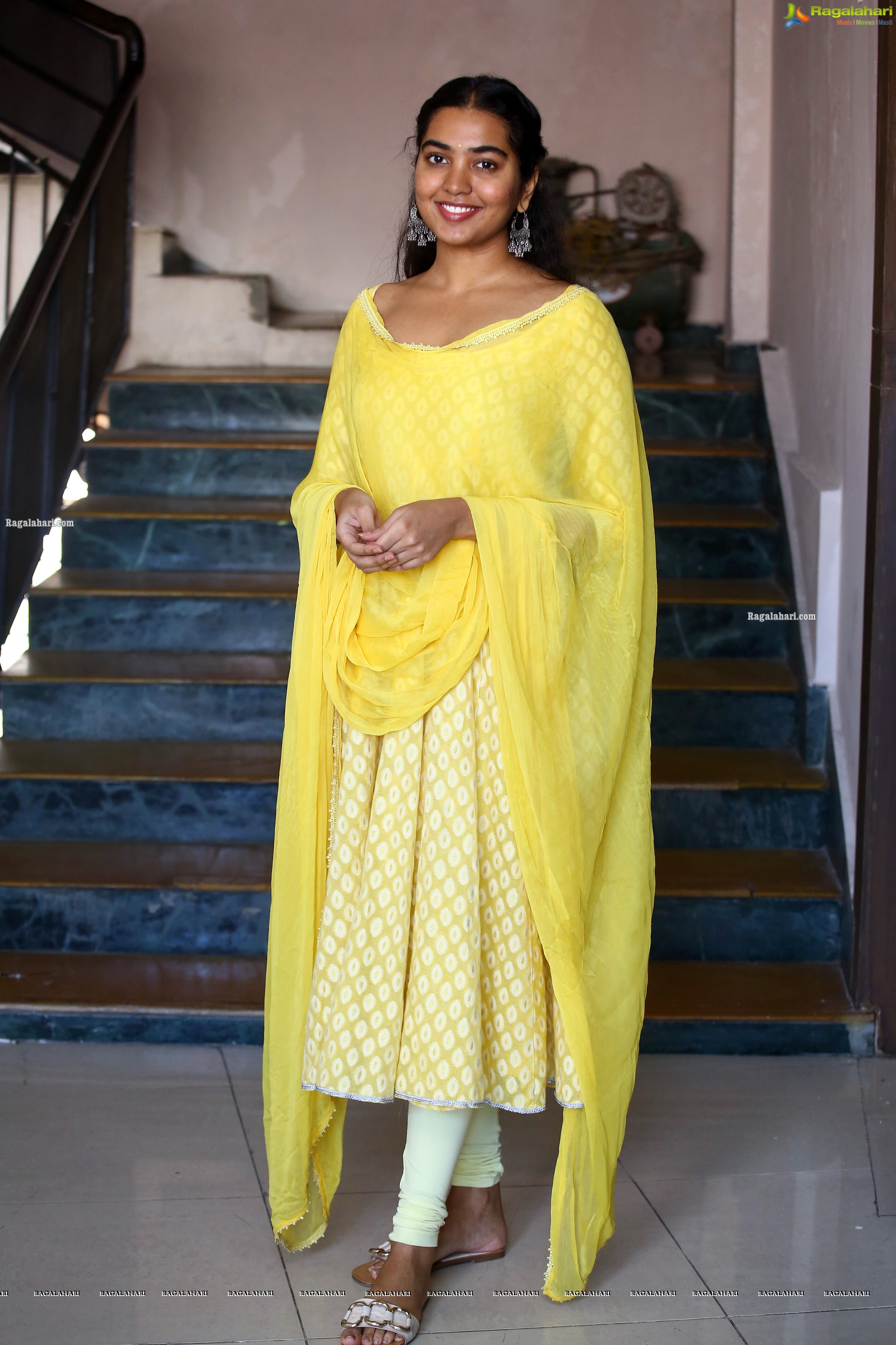 Shivatmika Rajasekhar Stills at Adbudam Movie Thanks Meet, HD Gallery