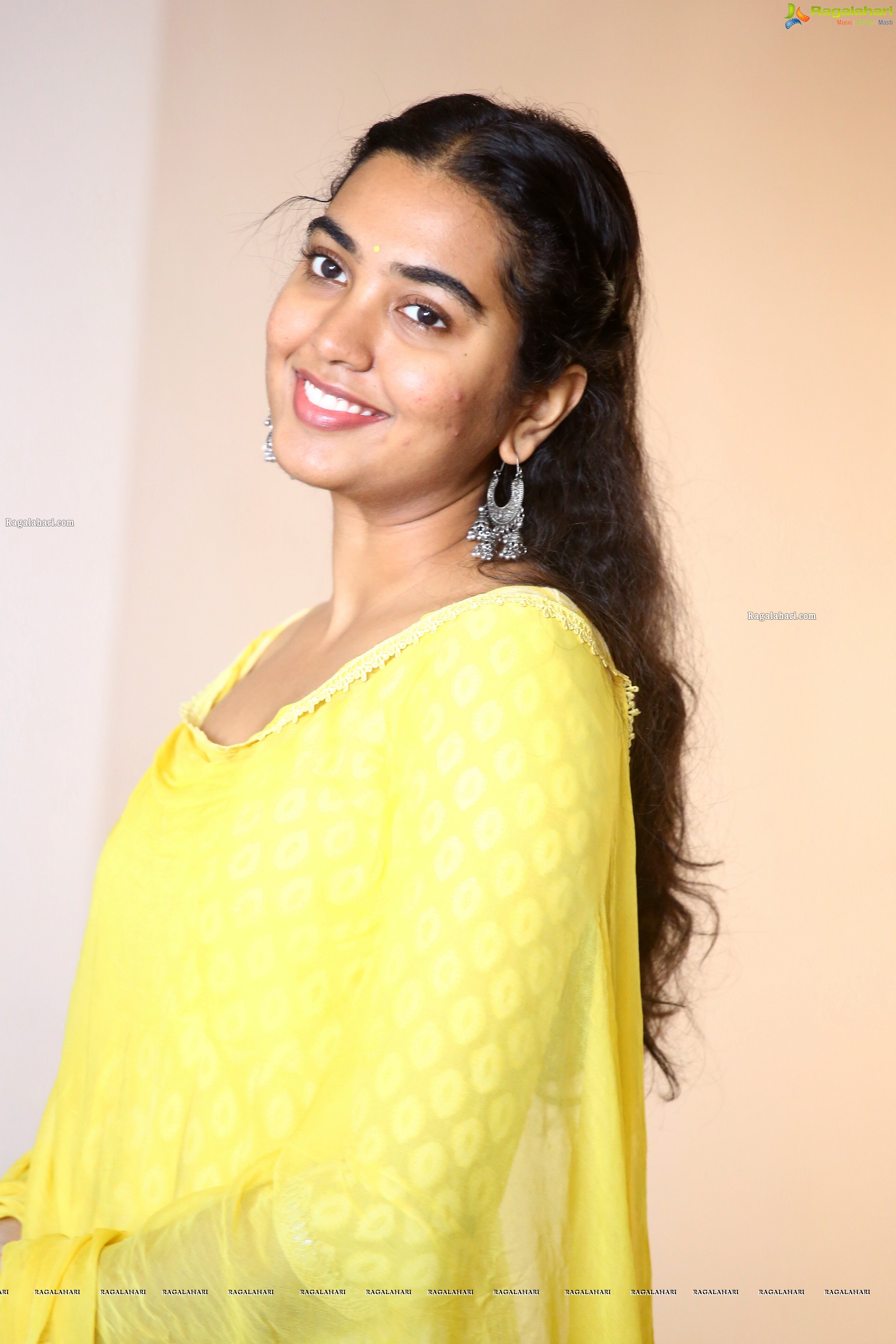 Shivatmika Rajasekhar Stills at Adbudam Movie Thanks Meet, HD Gallery