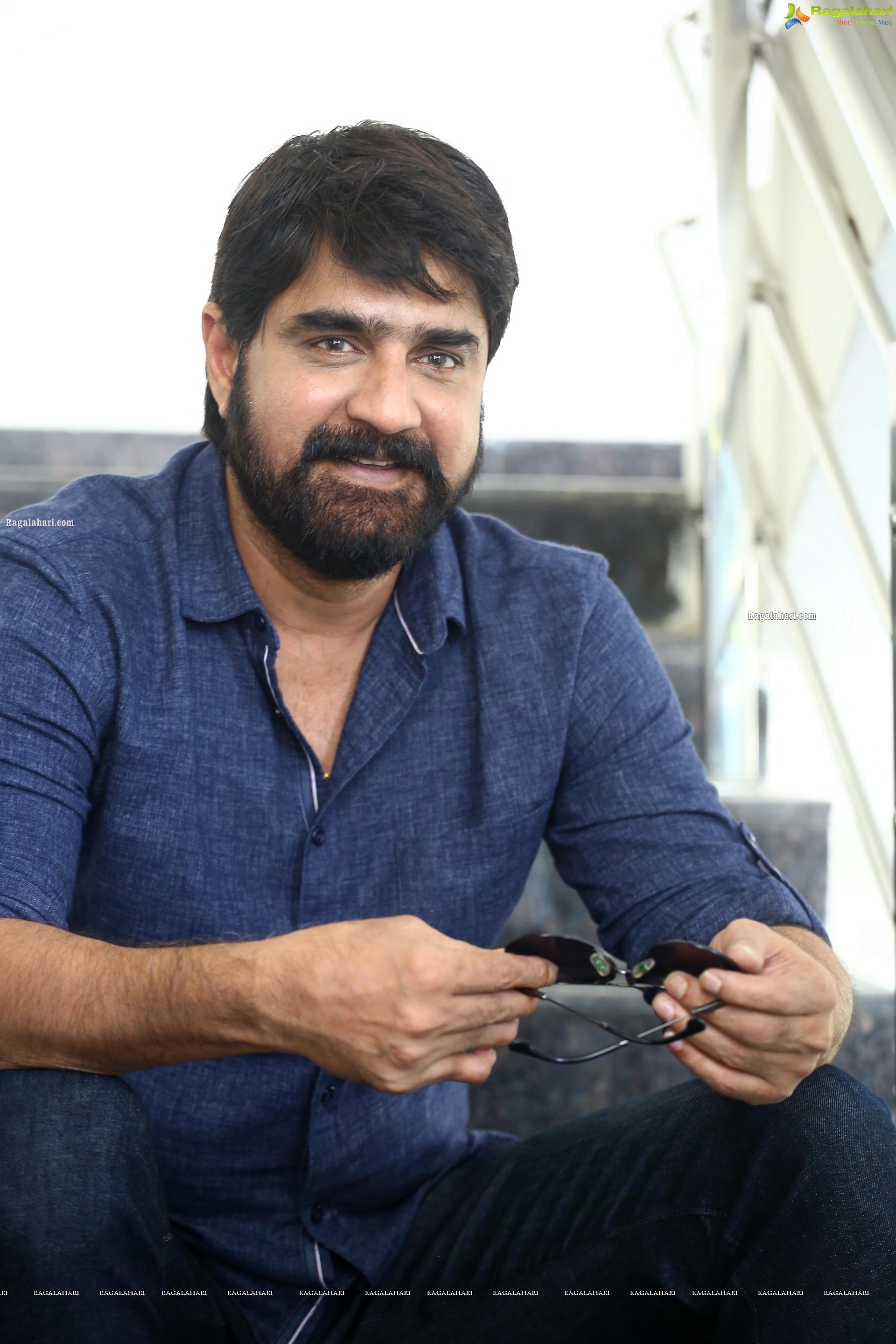 Hero Srikanth Stills at Akhanda Movie Interview, HD Photo Gallery
