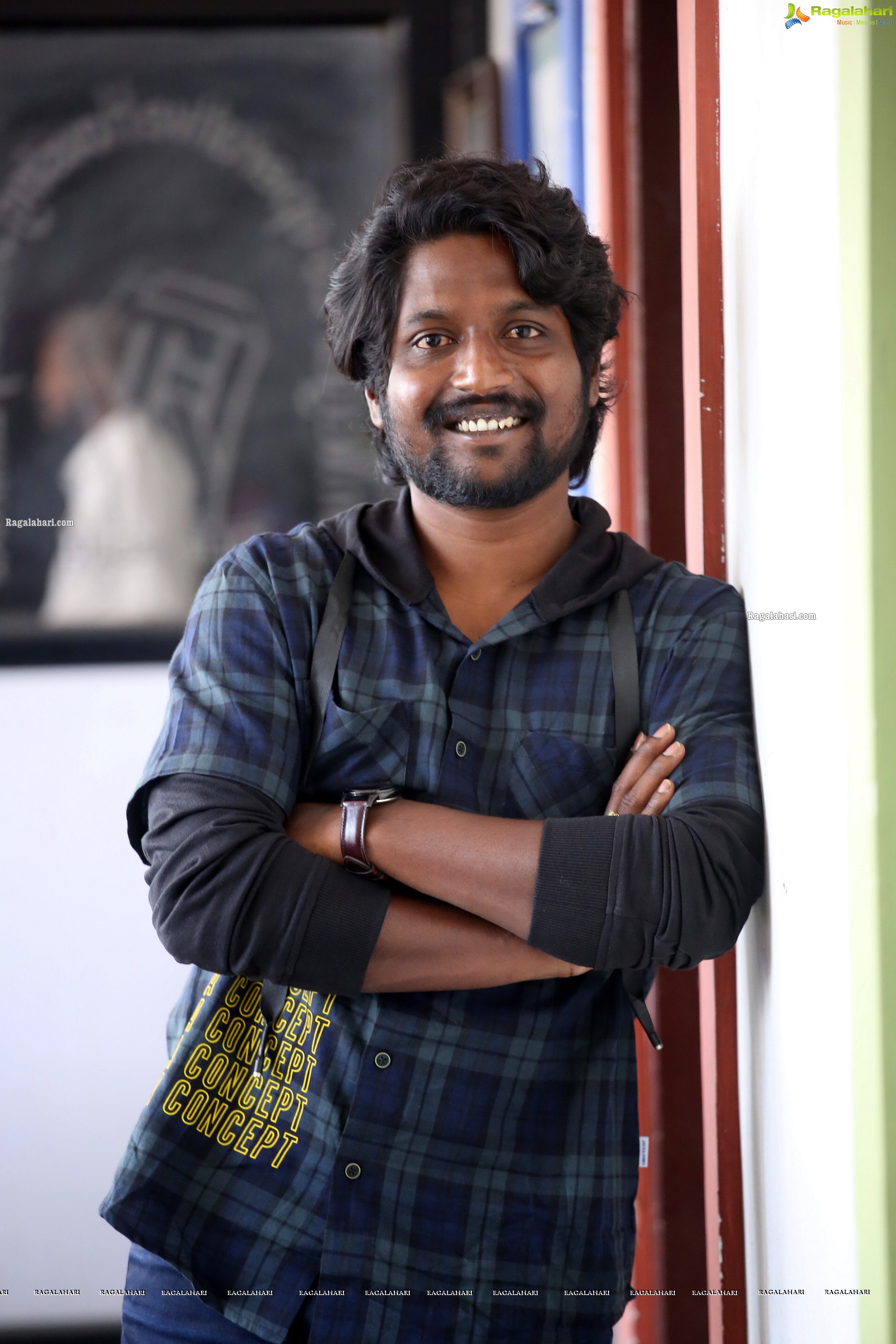 Actor Suhas Stills at Family Drama Movie Interview